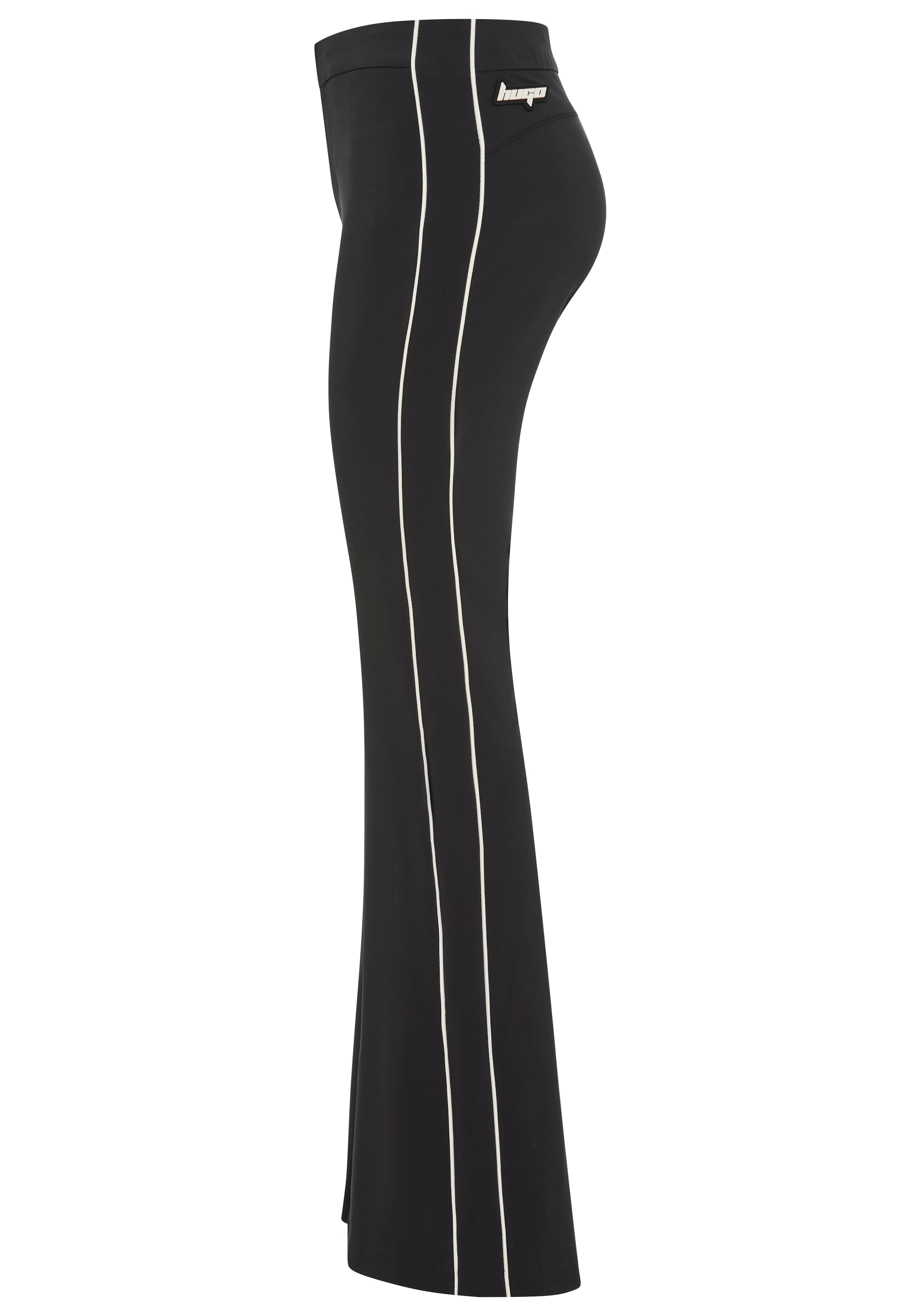 HUGO Blue Stoffhose »Hizumi«, Super Slim Bootcut, Mid Waist