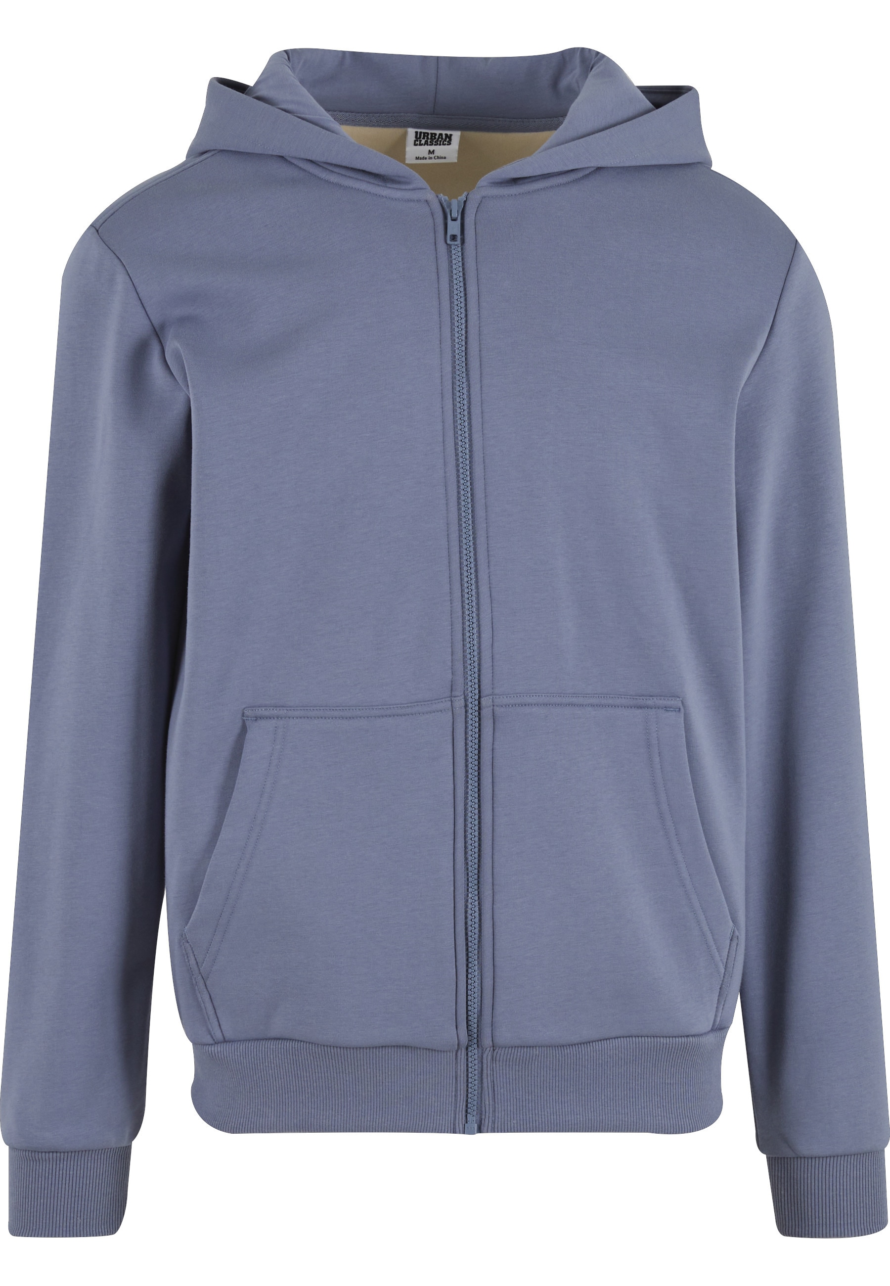 URBAN CLASSICS "Urban Classics Herren Cozy Zip Hoody" 1 Stk. tlg. mit Kapuze