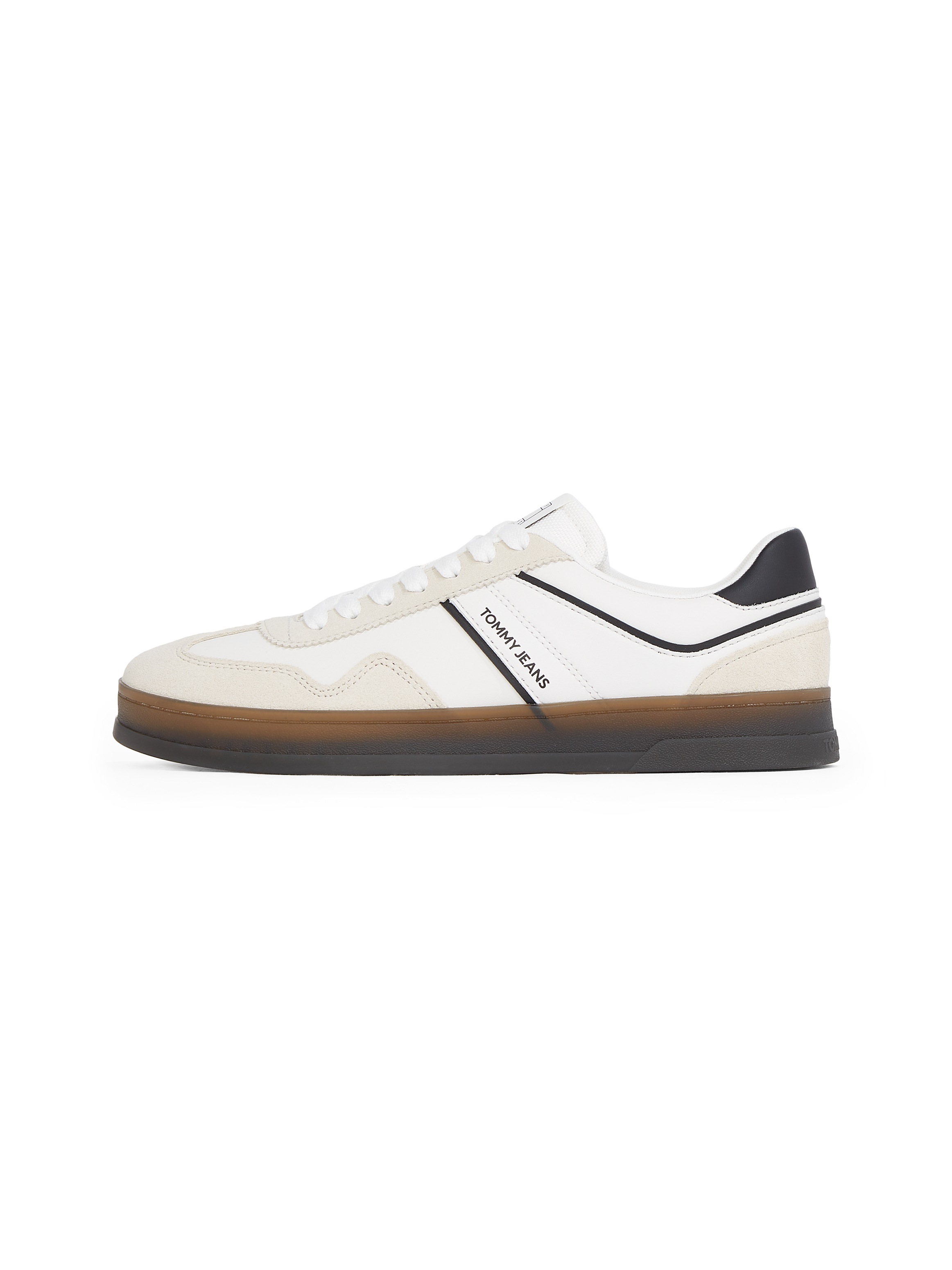 Tommy Jeans Plateausneaker "THE GREENWICH LEATHER", Freizeitschuh, Halbschu günstig online kaufen