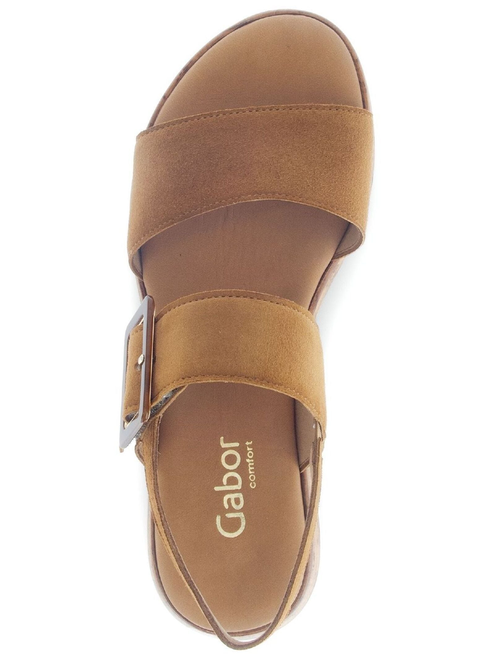 Gabor Comfort Riemchensandale »Gabor Comfort Sandalen Veloursleder«