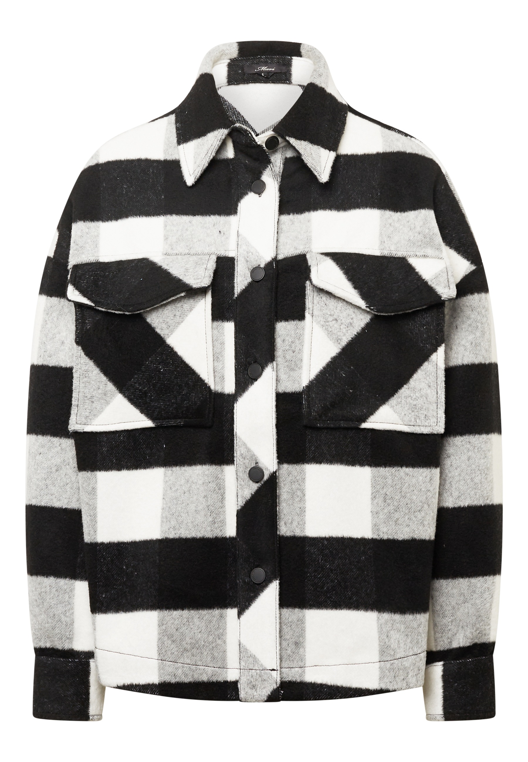 Mavi Cordjacke »CHECK SHIRT«, ohne Kapuze, Check Overshirt
