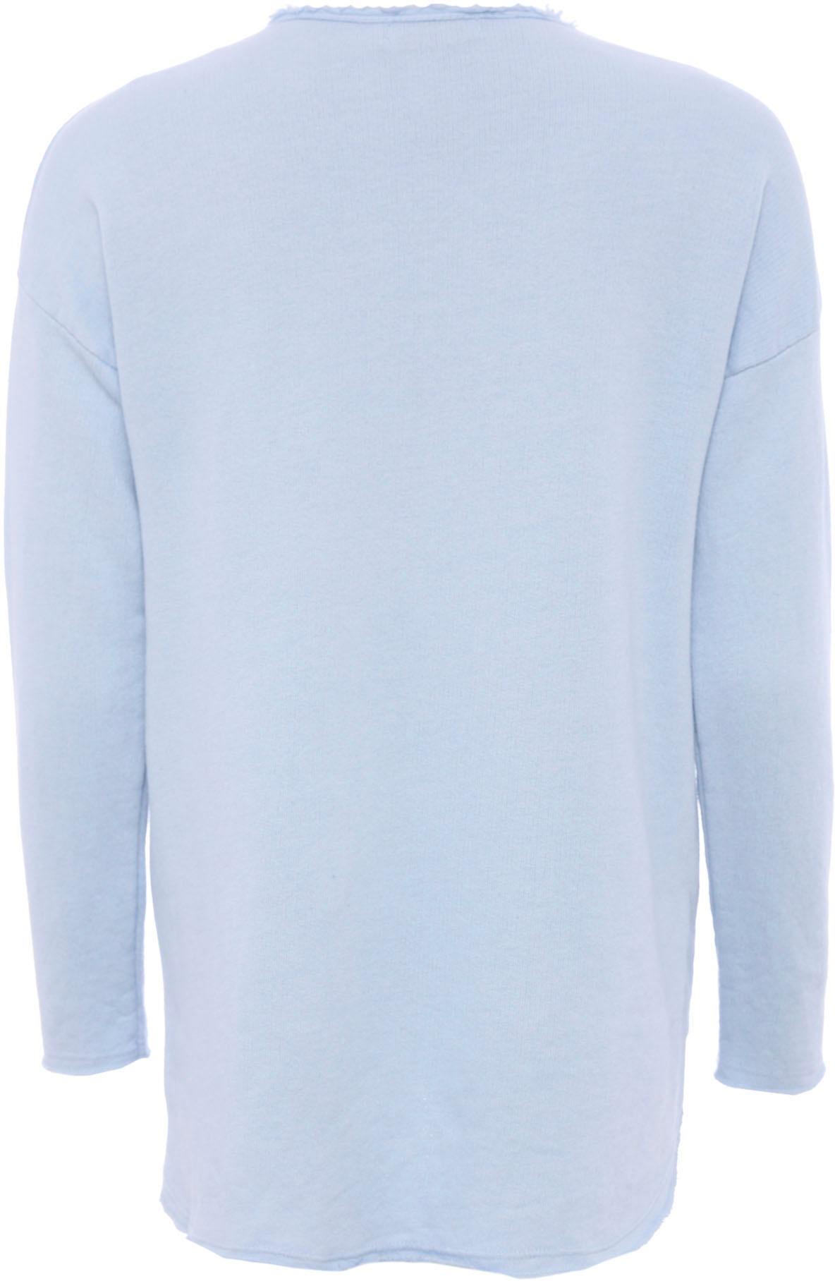 Zwillingsherz Sweatshirt ""Positive Mind"", Mit V-Ausschnitt im Used Look u günstig online kaufen