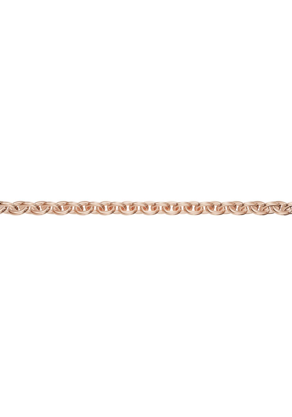 FIRETTI Anchor Chain Necklace Rose Gold 42cm 3