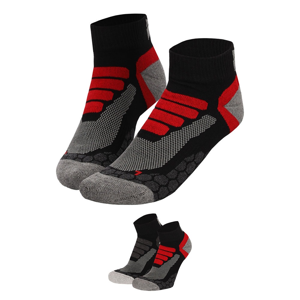 Thumbnail - XTREME sockswear Laufsocken 2 Paar tlg. Unisex Sport- und Funktionssocken mit Rippstruktur