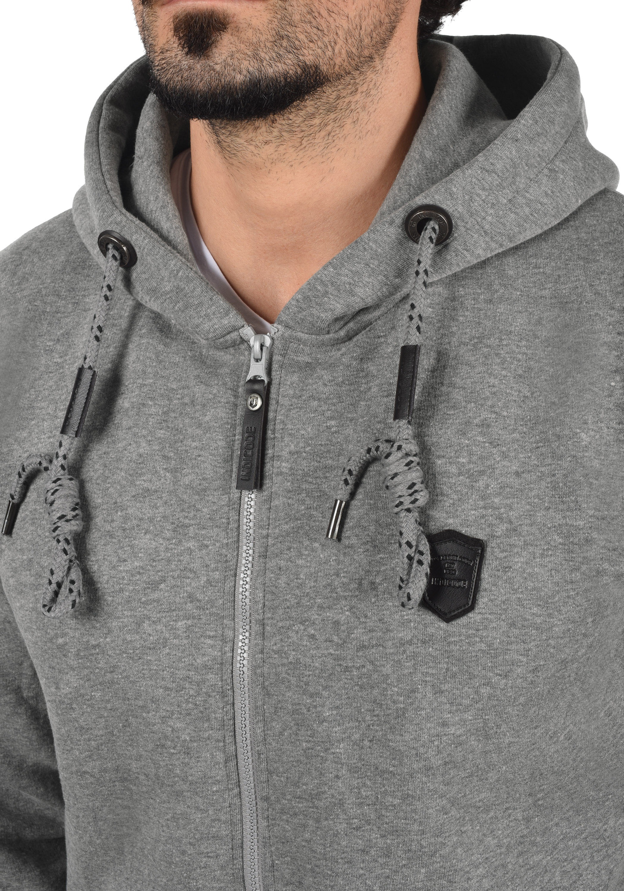 Indicode Kapuzensweatjacke »Kapuzensweatjacke IDBarnhill«