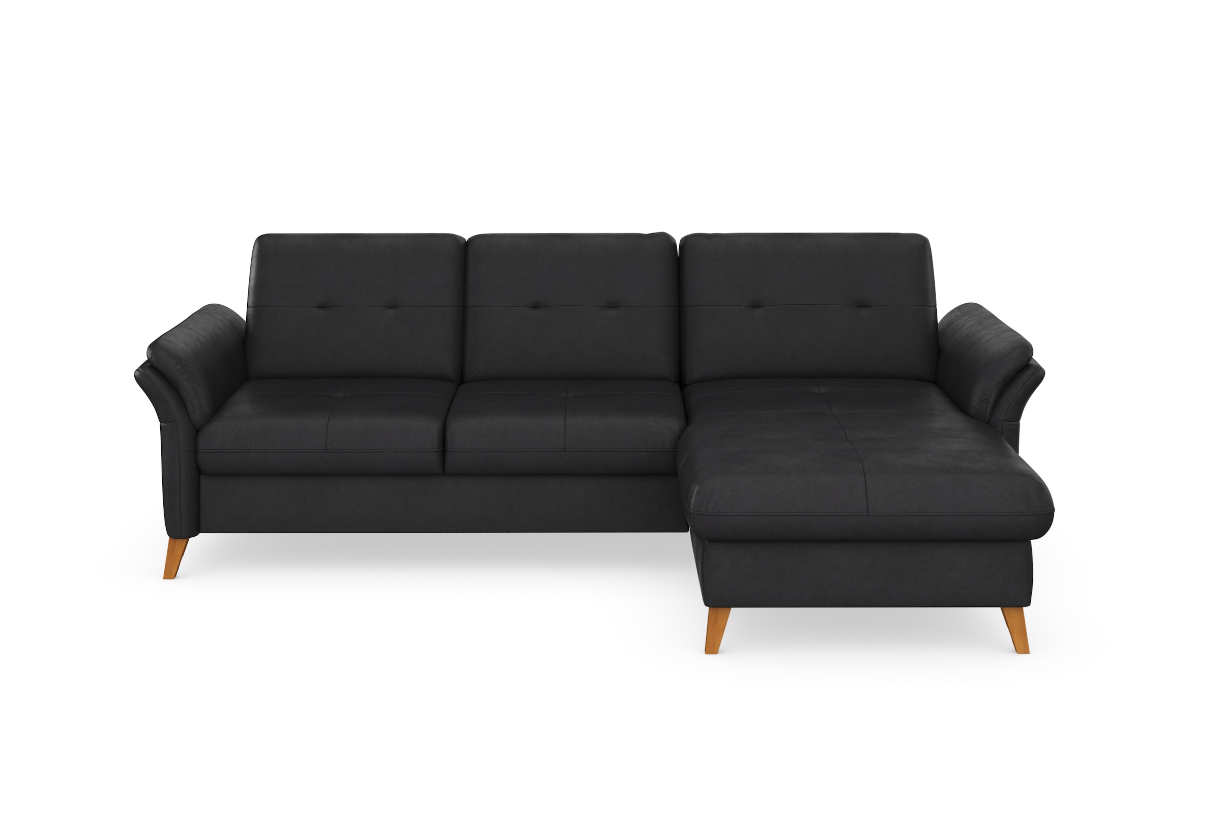 sit&more Ecksofa »Göteborg«, Sitztiefenverstellung und Federkern, wahlweise mit Bettfunktion