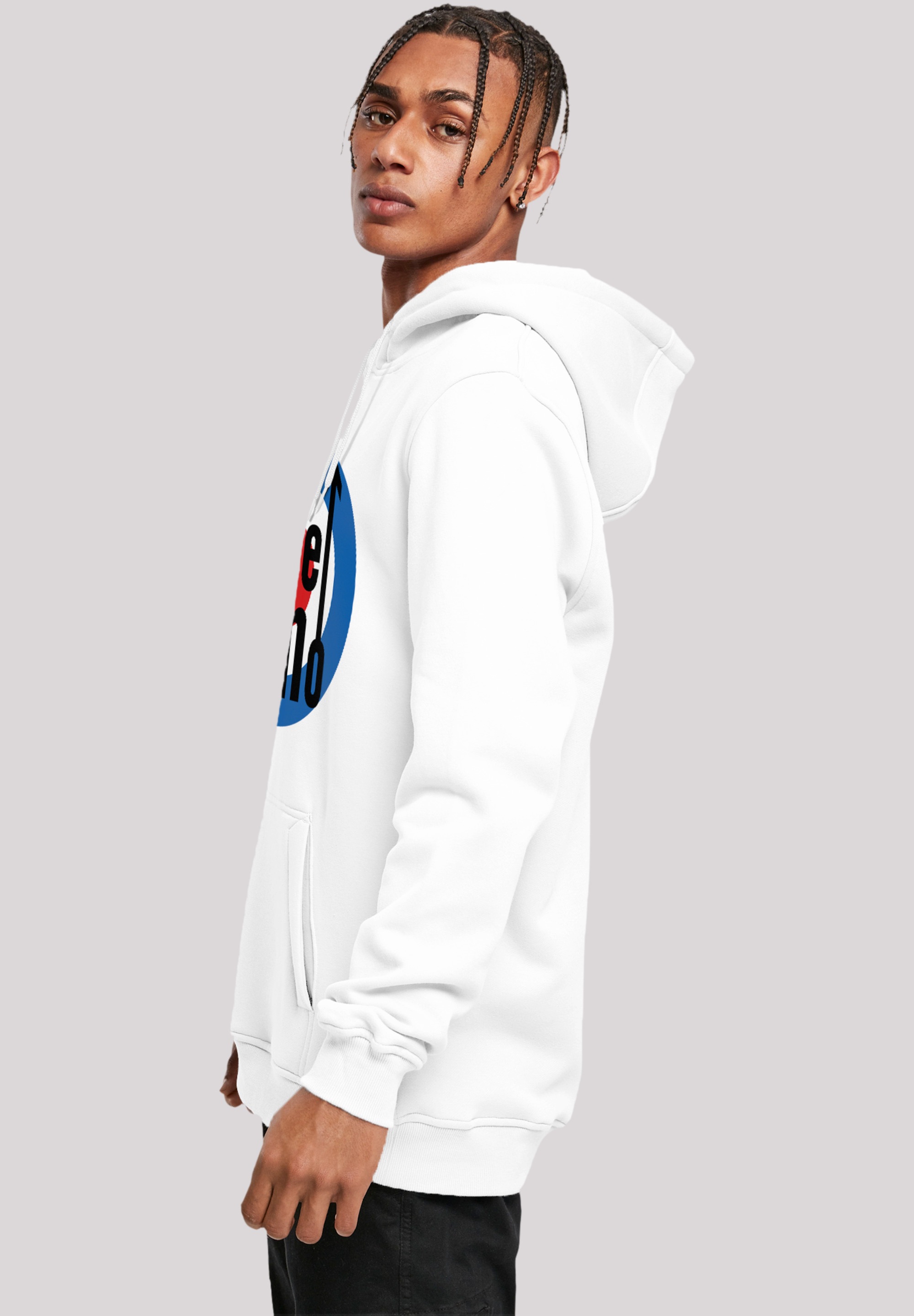 F4NT4STIC Kapuzenpullover »The Who Target Classic«, Premium Qualität