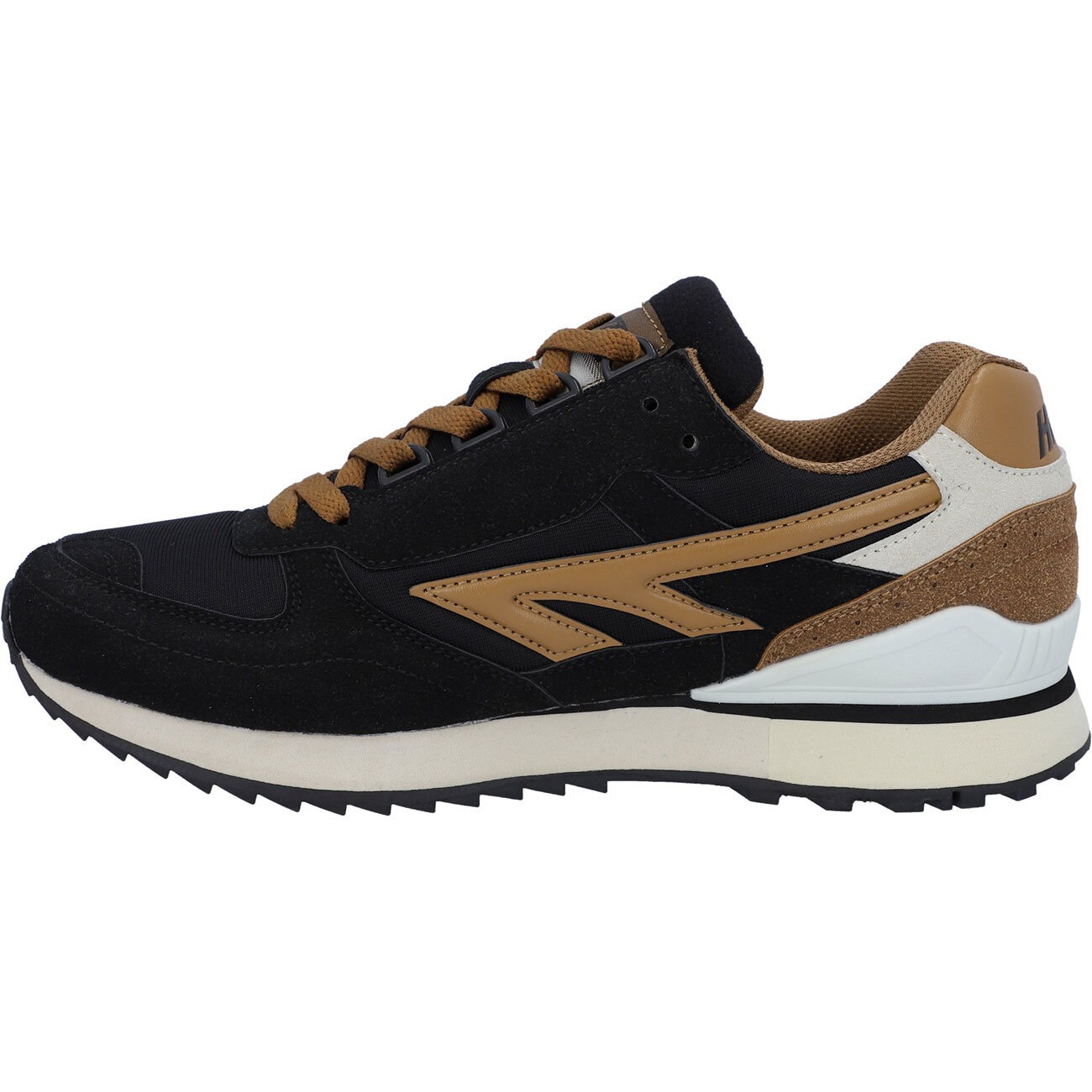 Sneaker HI-TEC "Hi-Tec-Schuhe Silver Shadow OG", Herren, Gr. 47, Normalschaft, schwarz beluga, hellgrau, rundgrau, 95% EVA/5% Textil, 70% Synthetik/30% Textil, Schuhe Sneaker 3