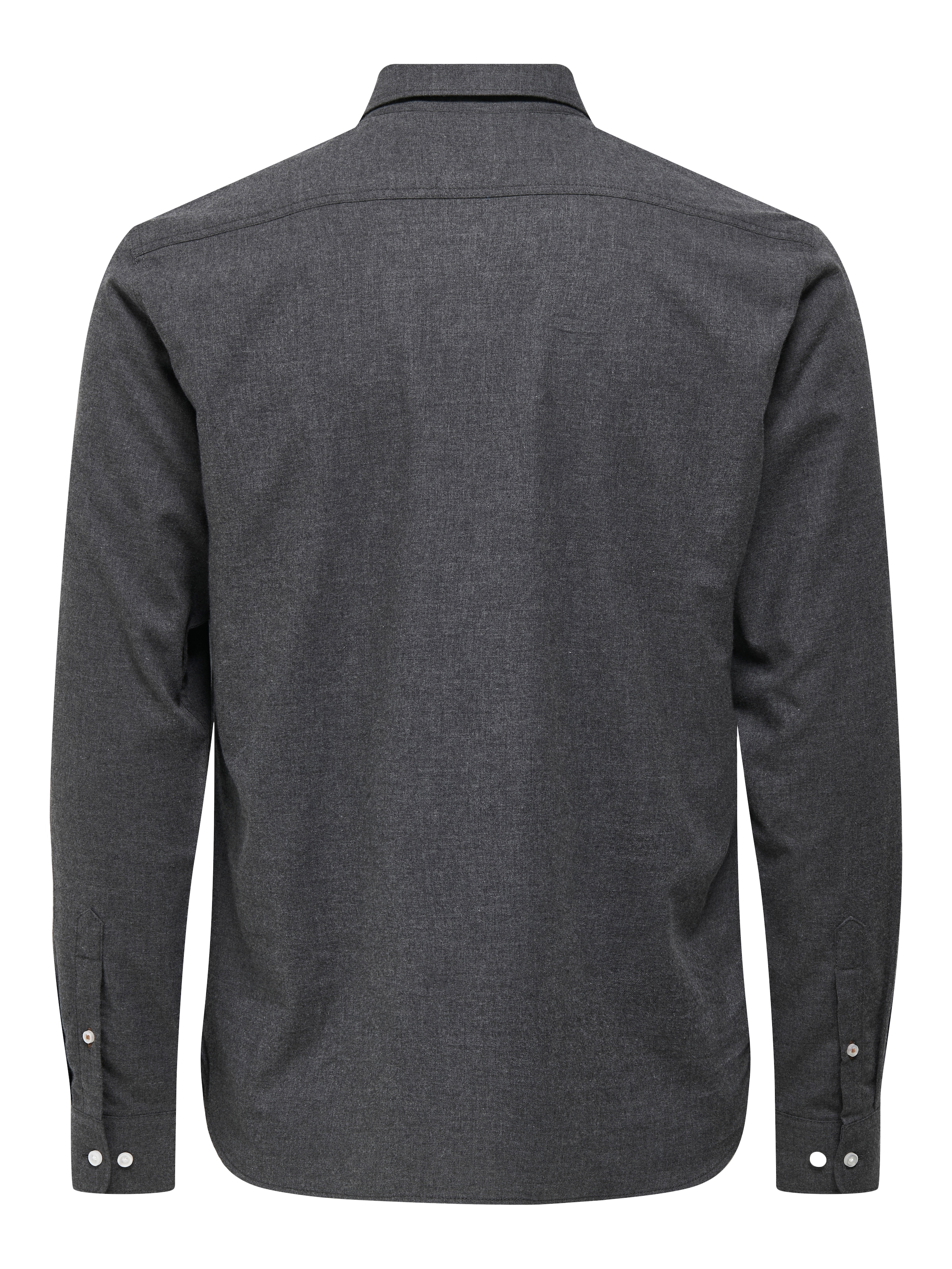 ONLY & SONS Langarmhemd »ONSROAD LIFE REG MELANGE LS SHIRT NOOS«