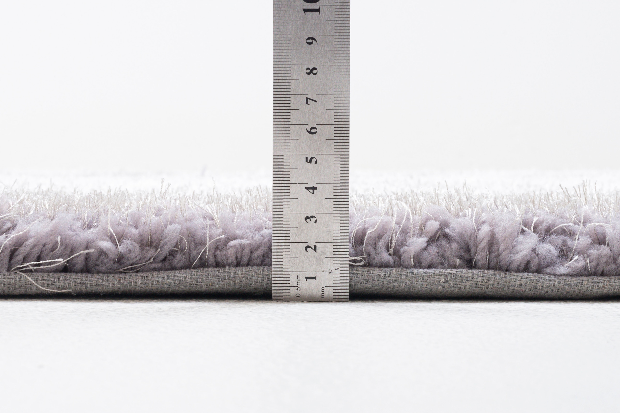 TOM TAILOR HOME Hochflor-Teppich »Soft«, rechteckig, 35 mm Höhe, handgetuftet, Uni-Farben, super weich und flauschig