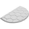 Grund Badematte »Hexagon«, Höhe 22 mm, rutschhemmend beschichtet, Hoch-Tief-Struktur, Made in Europe