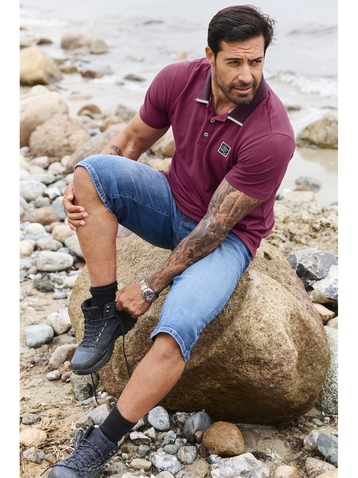 Jan Vanderstorm Poloshirt »Poloshirt MORLAN«