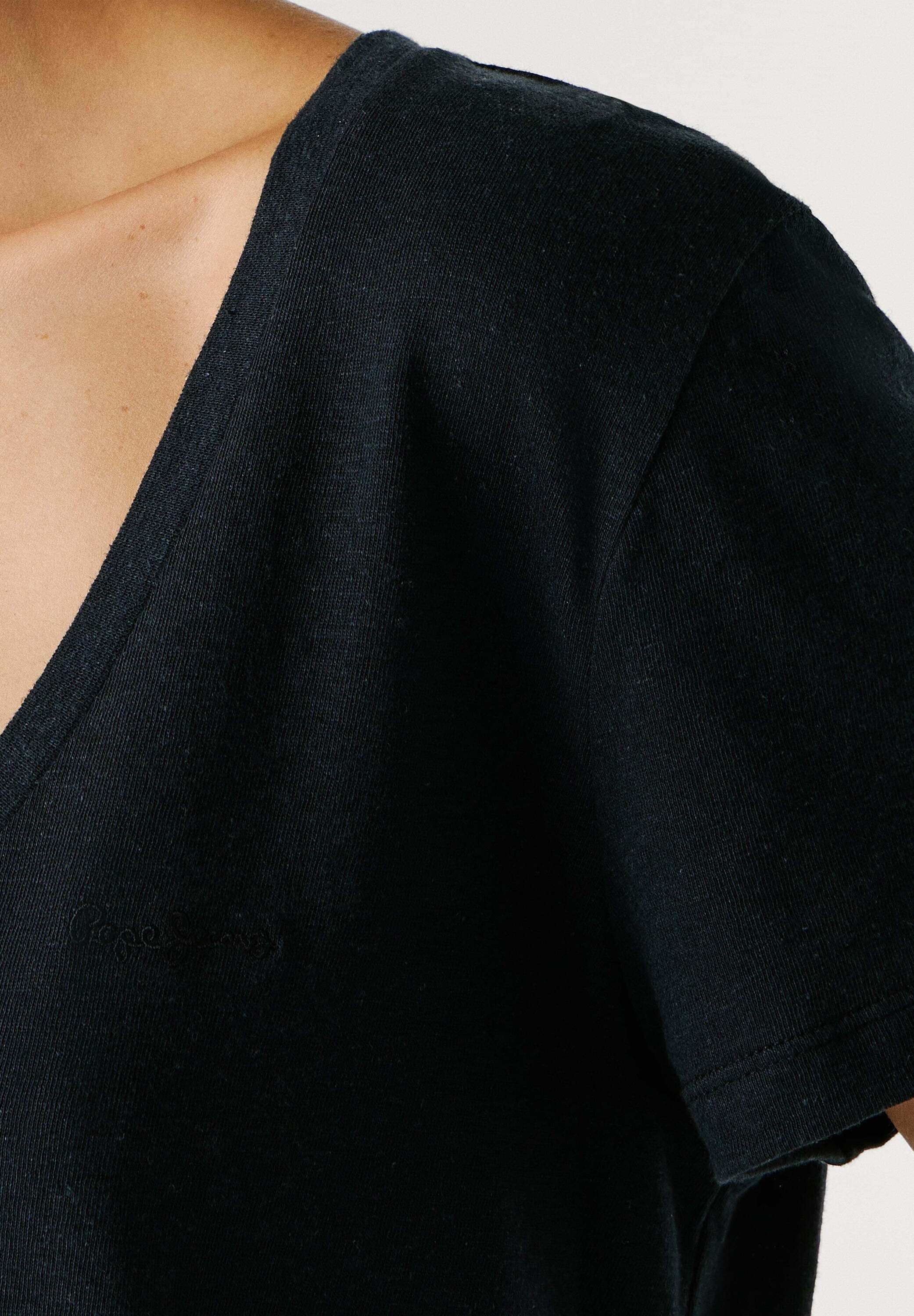 Pepe Jeans T-Shirt »basic t-shirt MEGAN V-NECK«