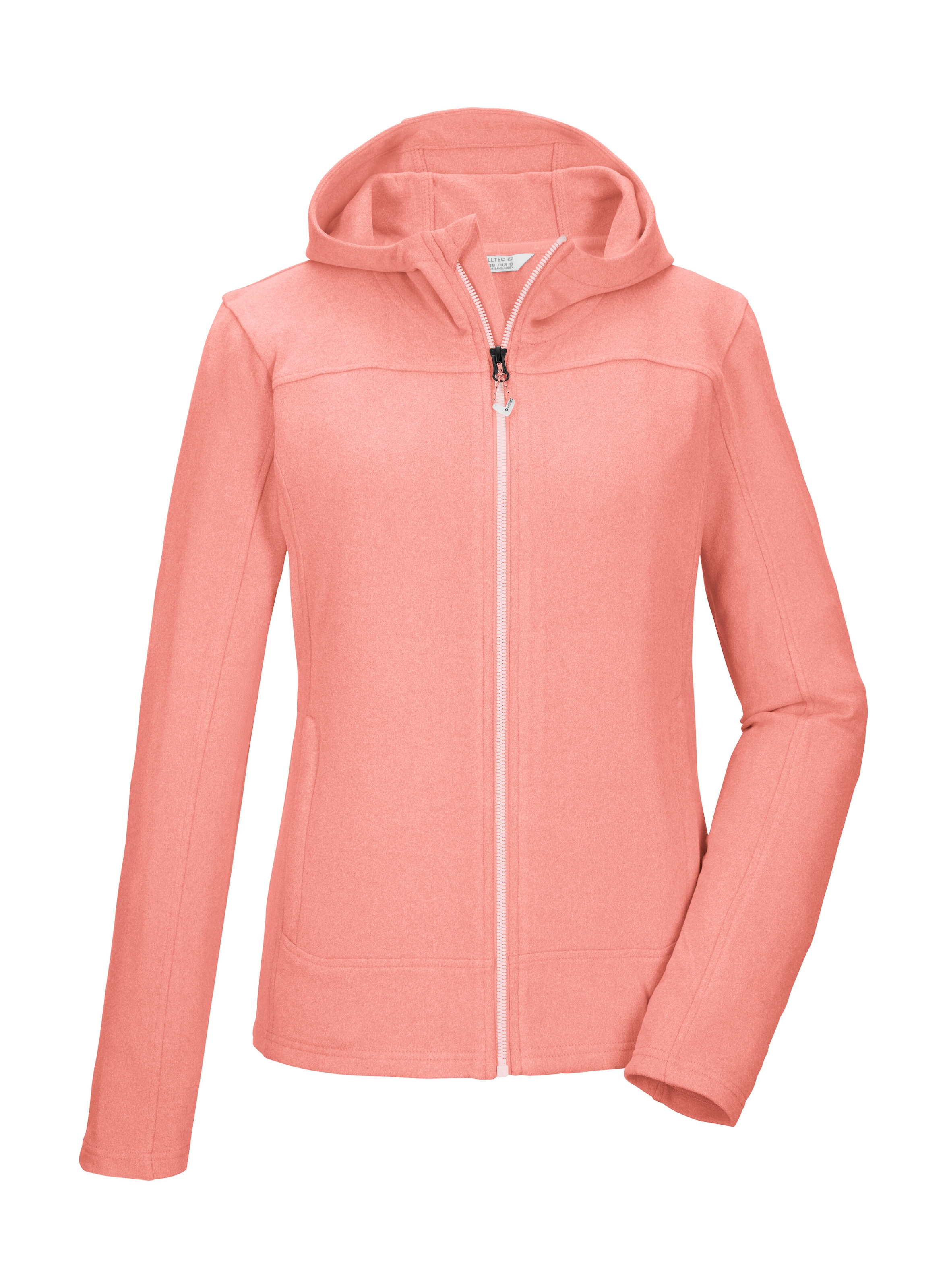Killtec Fleecejacke "KOS 49 WMN FLC JCKT" Fleecejacke mit Kapuze, Kinnschutz und Eingrifftaschen