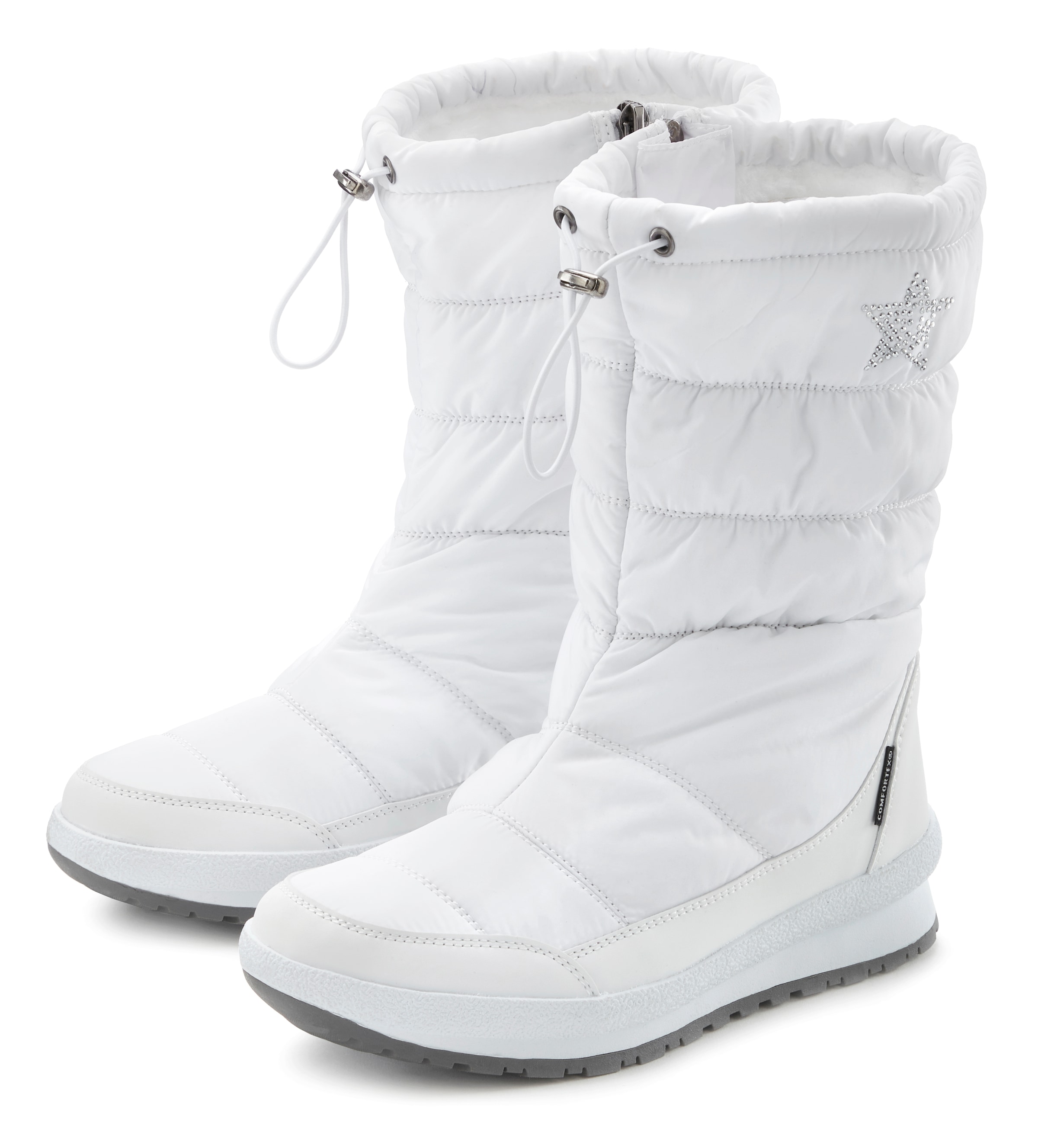 LASCANA Winterstiefel "Winterboots, Stiefelette" mit wasserabweisender Comf günstig online kaufen