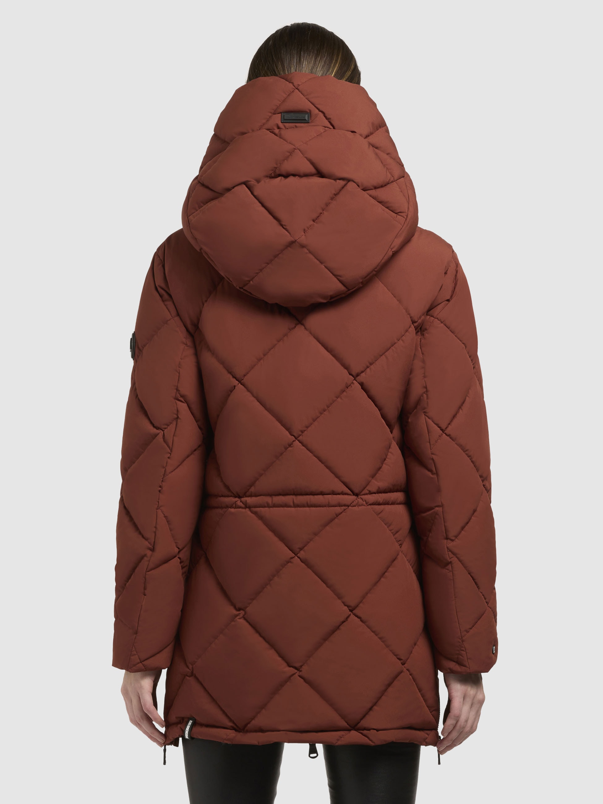 khujo Steppjacke »PEBB«, mit Kapuze