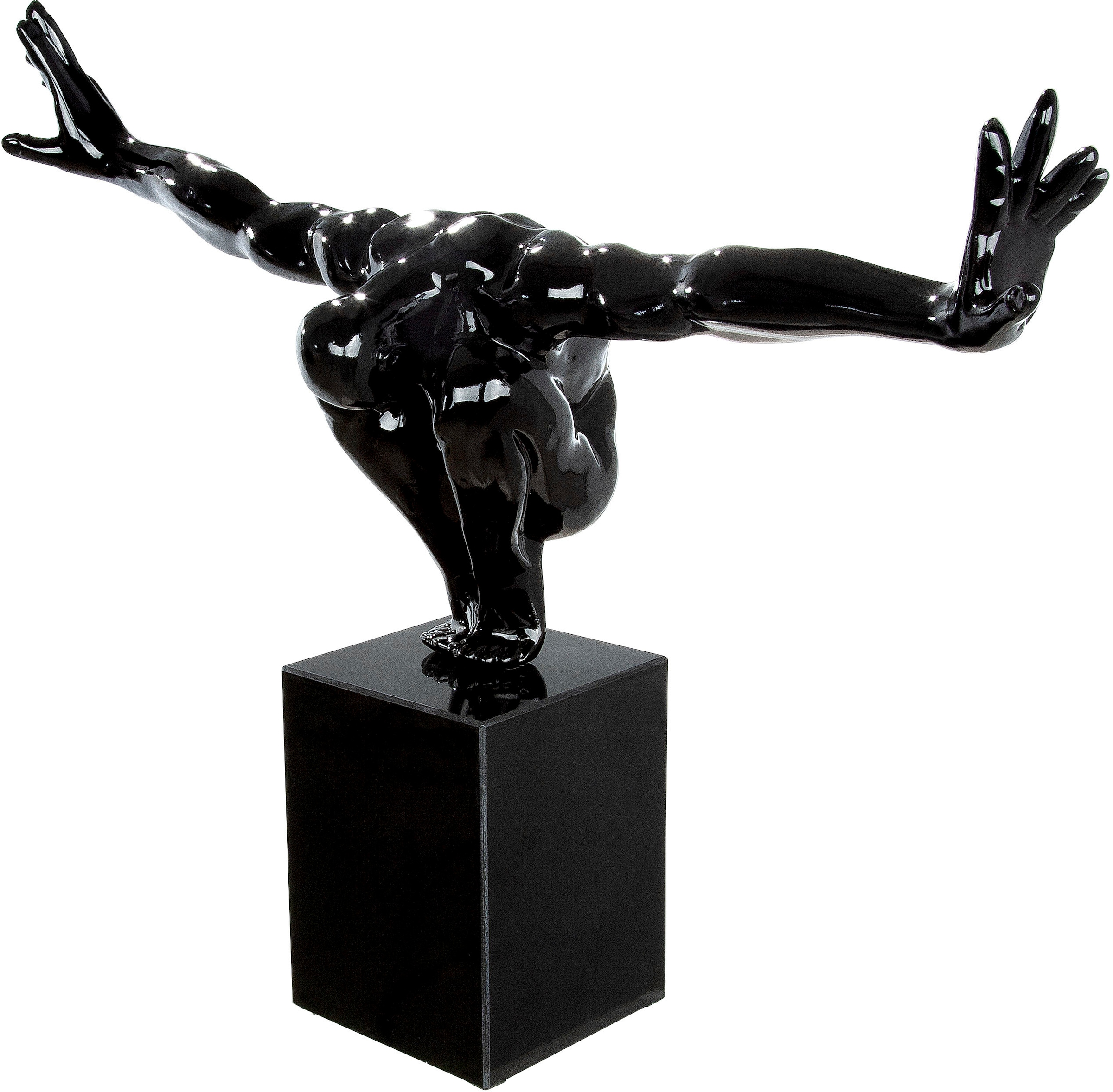 Casablanca by Gilde Skulptur auf Marmorsäule bestellen Cliffhanger«, »Skulptur | BAUR