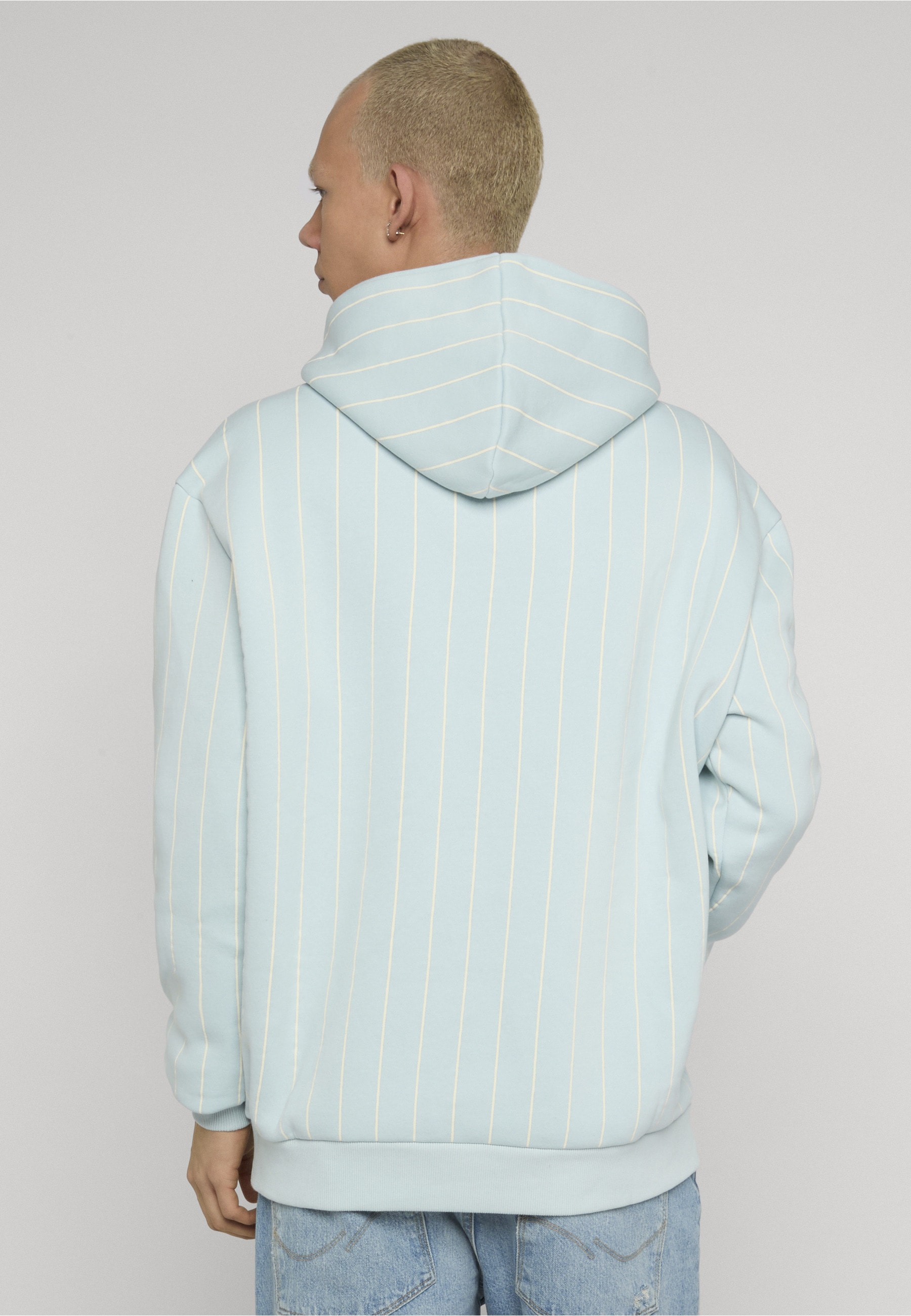 Karl Kani Rundhalspullover »Karl Kani Small Signature Essential Pinstripe Hoodie« 1