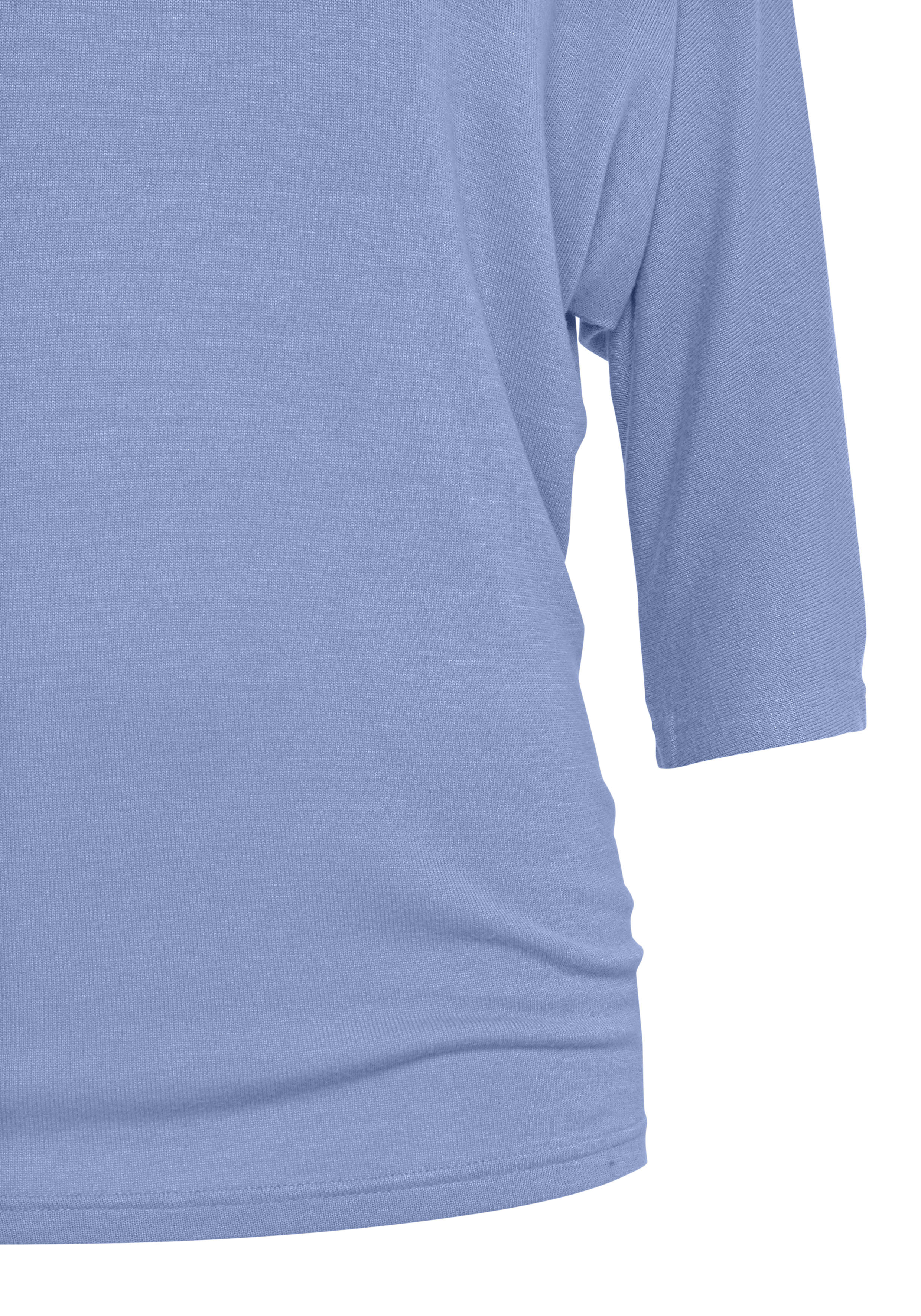 Thumbnail - LASCANA 3/4-Arm-Shirt "aus leichter Feinstrickqualität", mit Fledermausärmeln