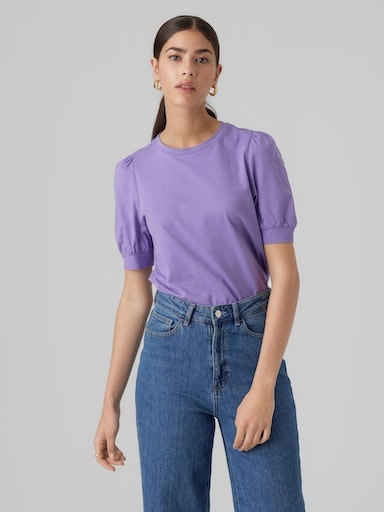 Vero Moda T-Shirt "VMKERRY 2/4 O-NECK TOP VMA JRS NOOS" mit Rundhalsausschn günstig online kaufen