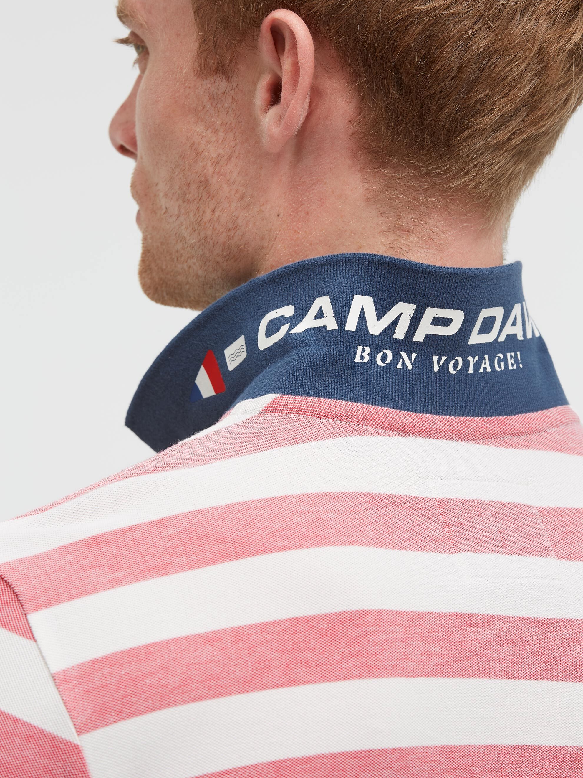 CAMP DAVID Poloshirt aus Baumwolle