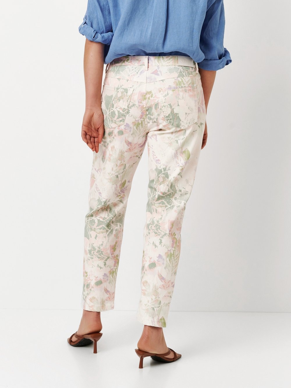 TONI 7/8-Jeans »Perfect Shape«, mit floralem Muster