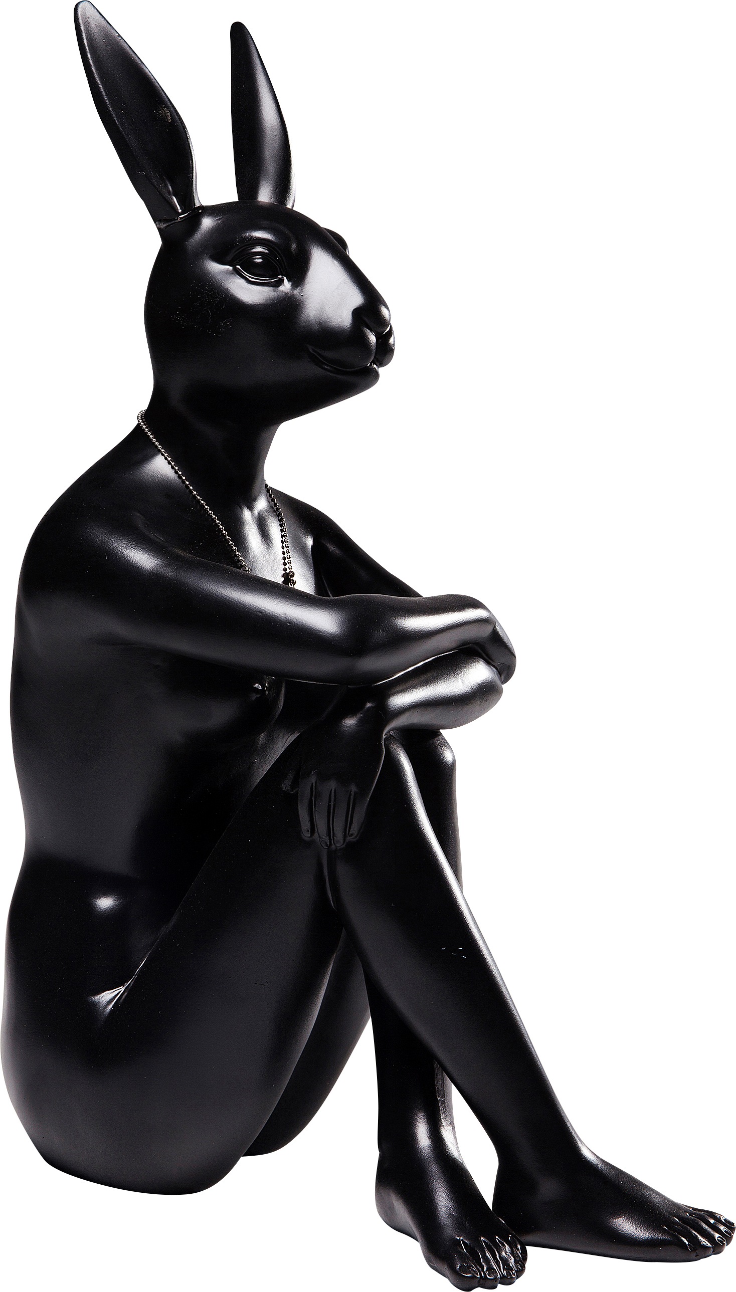 Kare Design Dekofigur "Deko Figur Gangster Rabbit Schwarz" günstig online kaufen