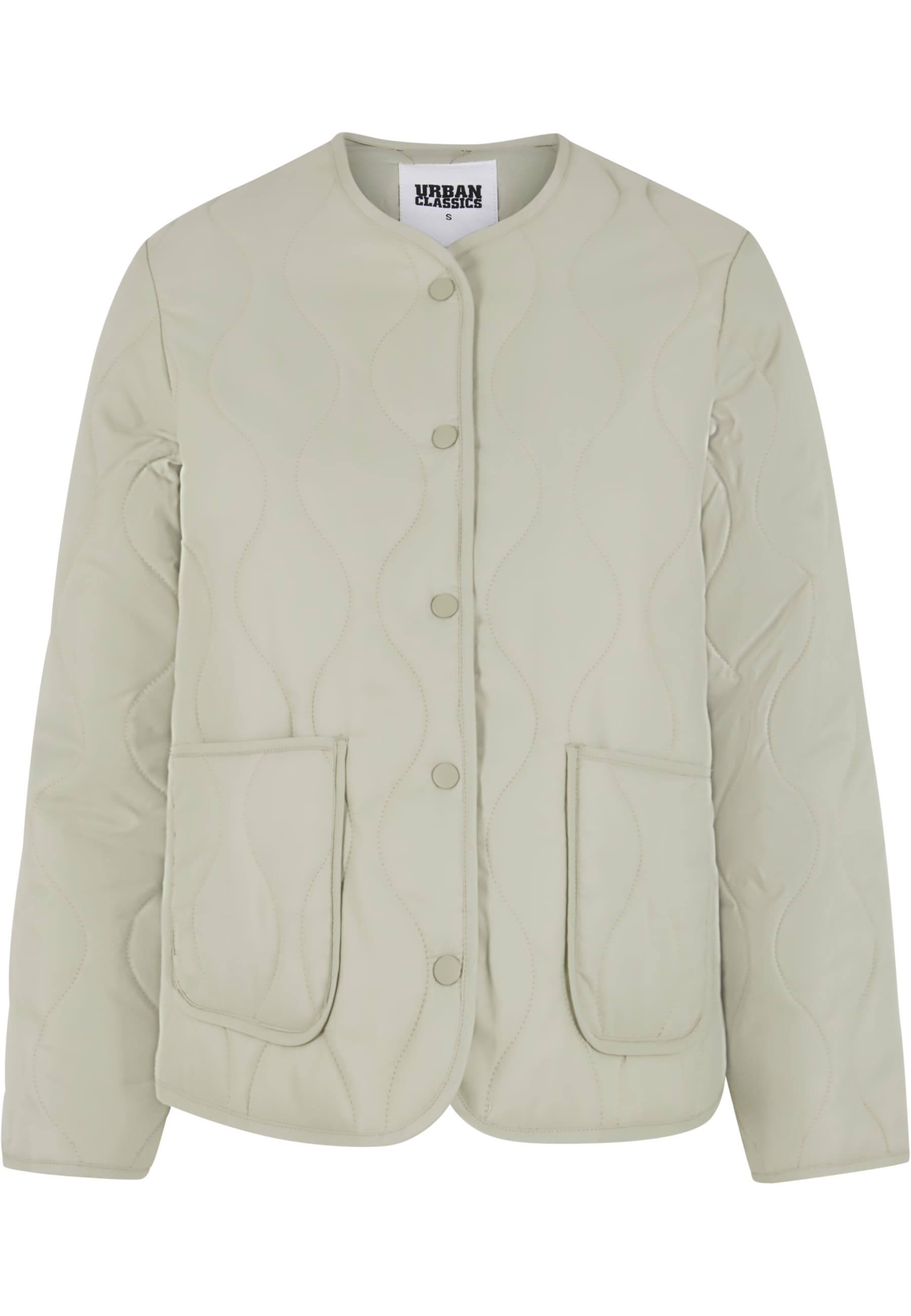 URBAN CLASSICS Allwetterjacke "Urban Classics Ladies Quilted Jacket" 1 Stk. günstig online kaufen