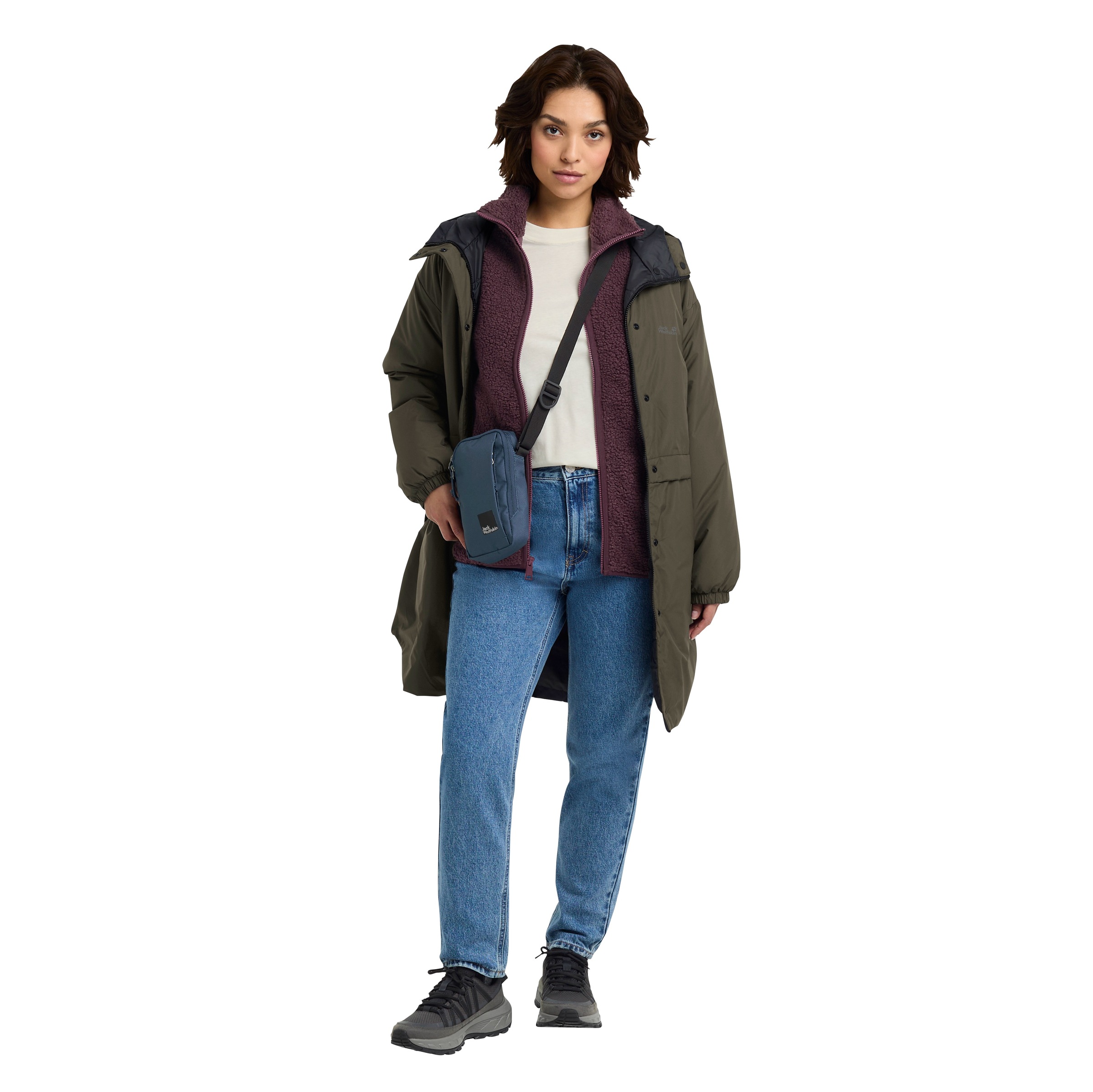 Thumbnail - Jack Wolfskin Funktionsjacke "ALTAY JKT W" mit Kapuze Wärmend, winddicht, Übergangsjacke