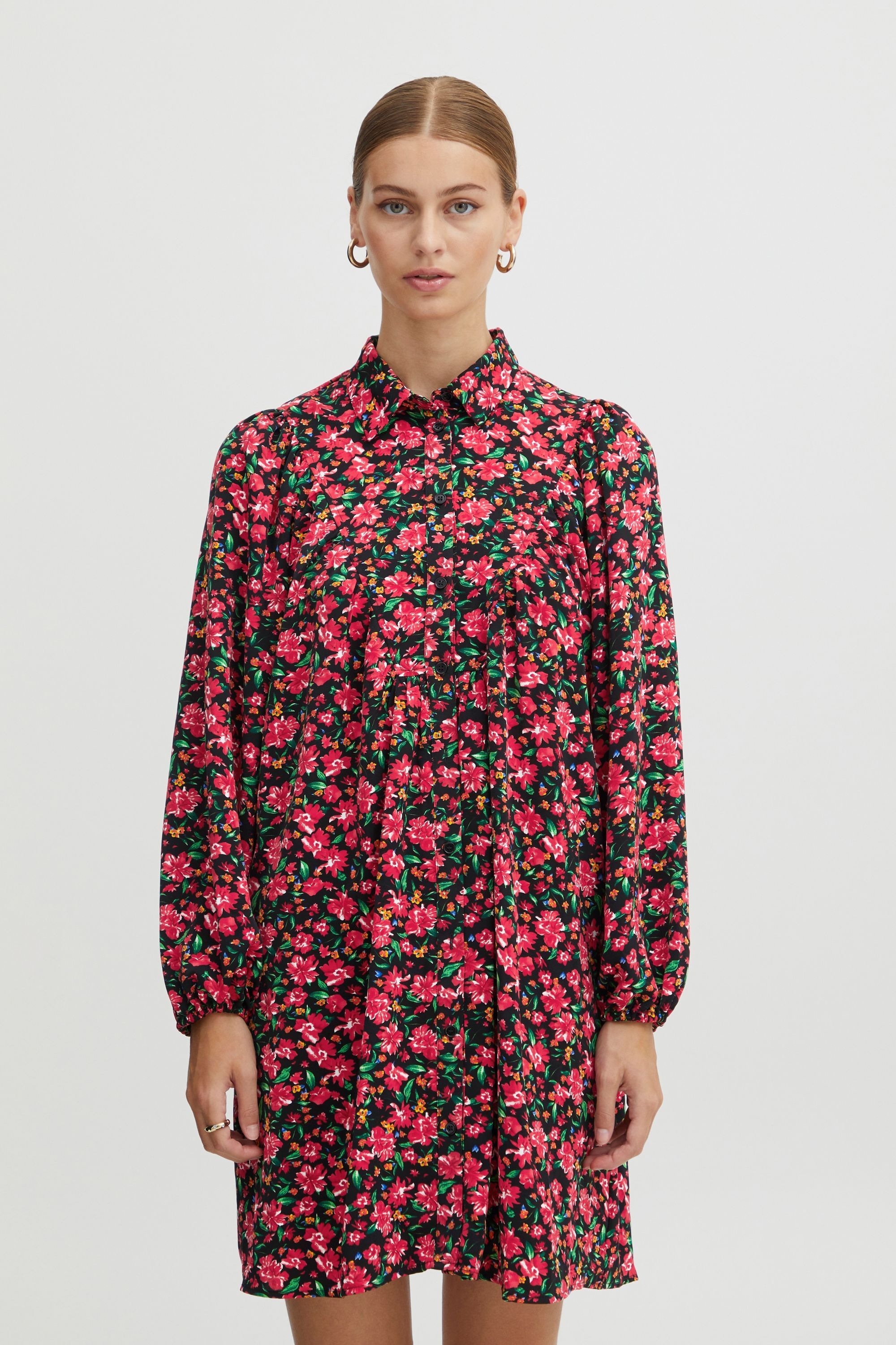 Ichi Blusenkleid »Blusenkleid IHLiv«