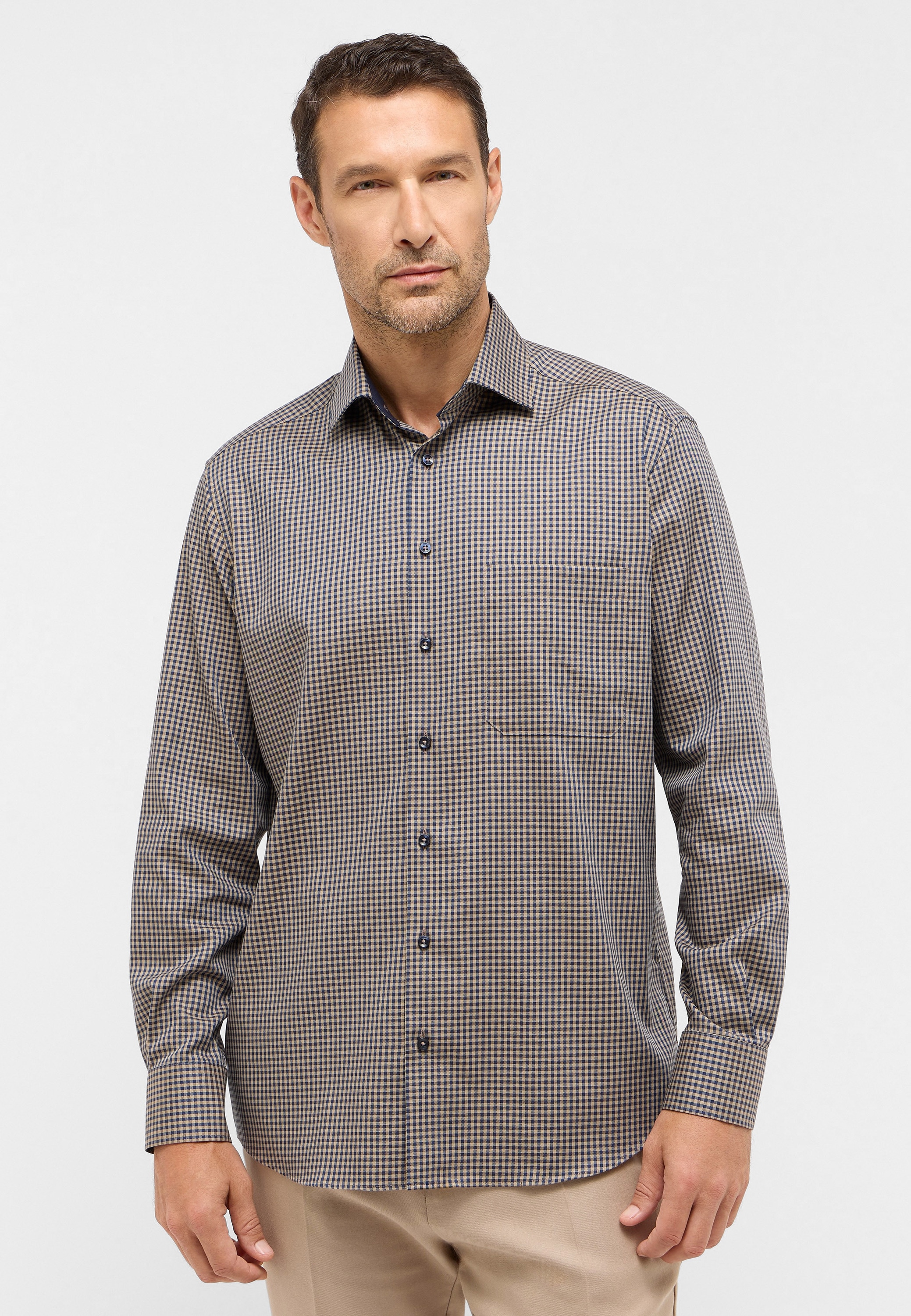 Eterna Langarmhemd "COMFORT FIT", NON IRON (bügelfrei) günstig online kaufen