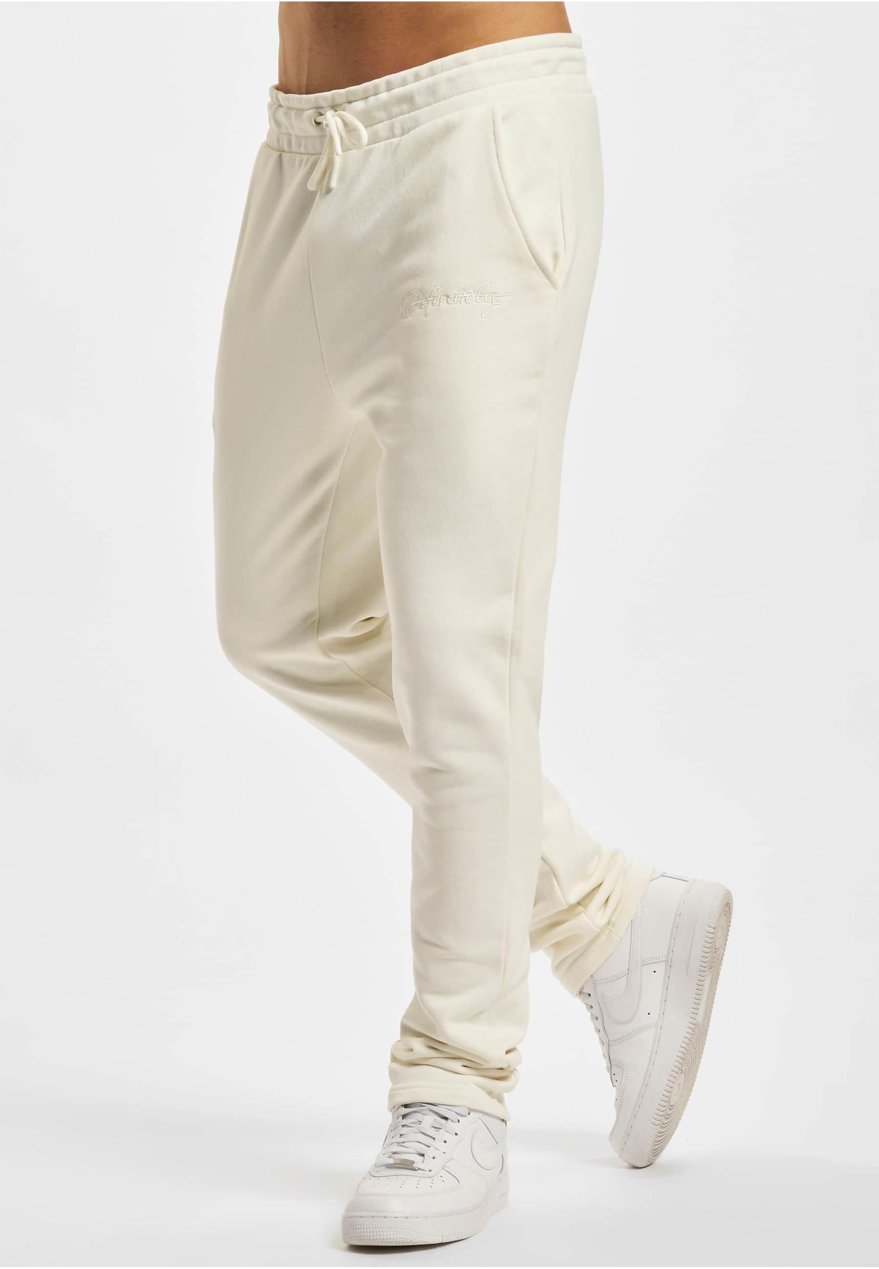 DEF Stoffhose »DEF Herren DEF Left Leg Print Jogger«, (1 tlg.)