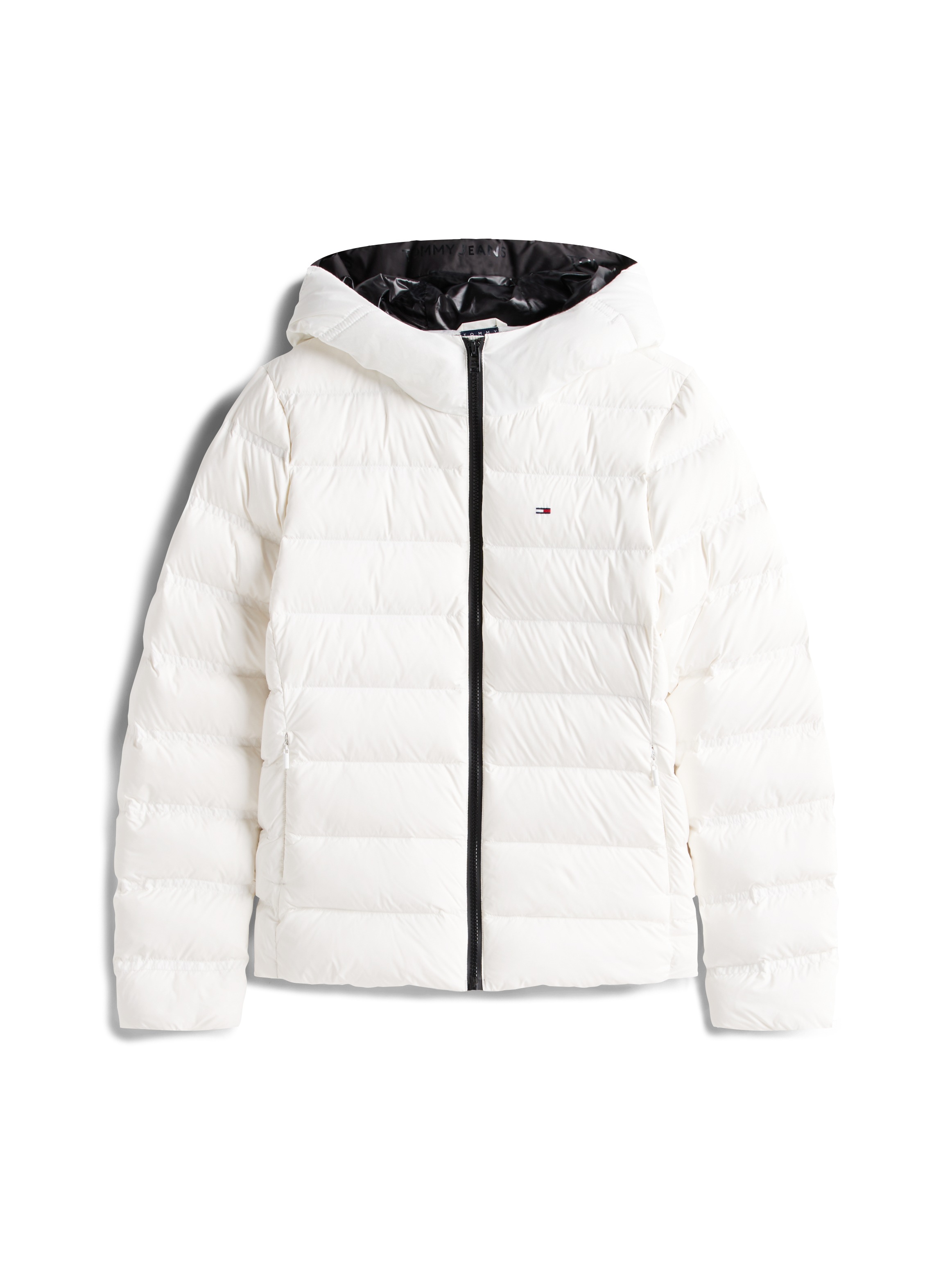 Tommy Jeans Steppjacke »TJW SLIM HOOD PRNT DOWN JCKT EXT«, mit Kapuze