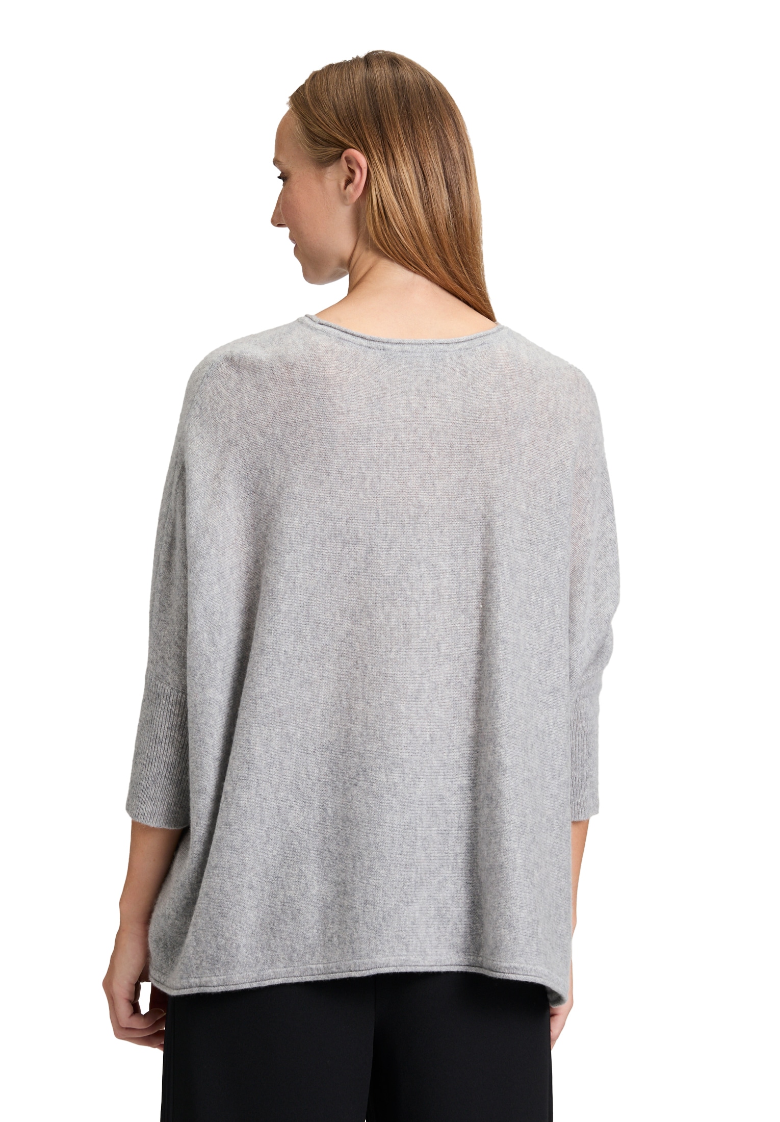 Betty Barclay Strickpullover »Betty Barclay Damen Kaschmir-Pullover mit überschnittenen Ärmeln«, (1 tlg.)