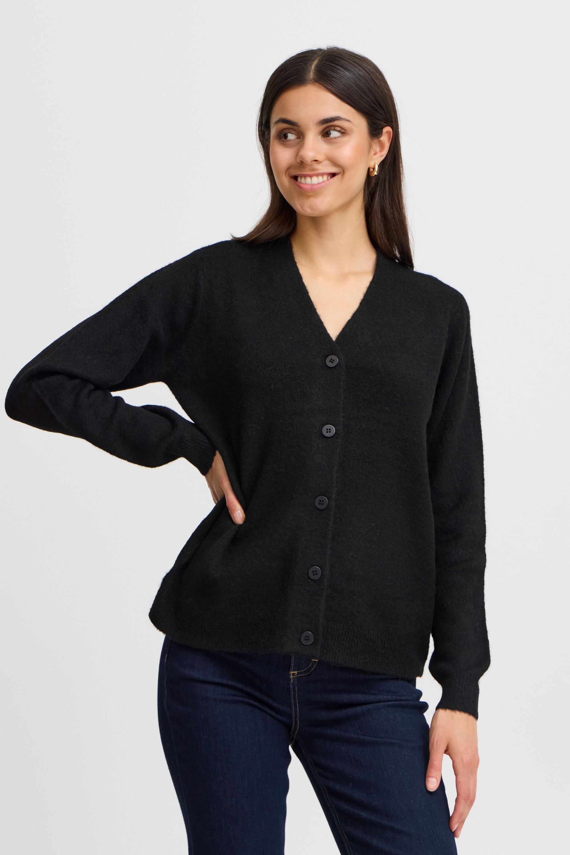 fransa Strickpullover »Strickpullover FRELLIS CAR 1«