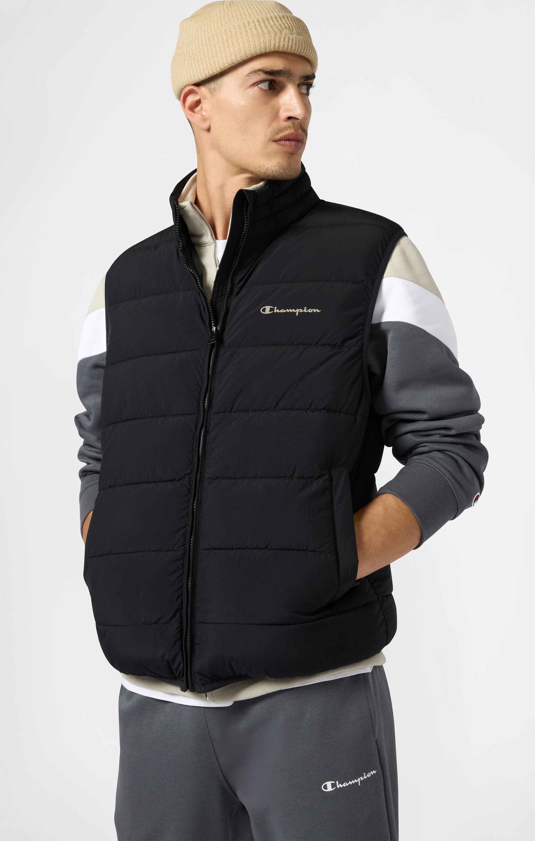 Champion Steppweste "Padded Outdoor Vest" 1 Stk. aus Polyamid, leichte Qual günstig online kaufen