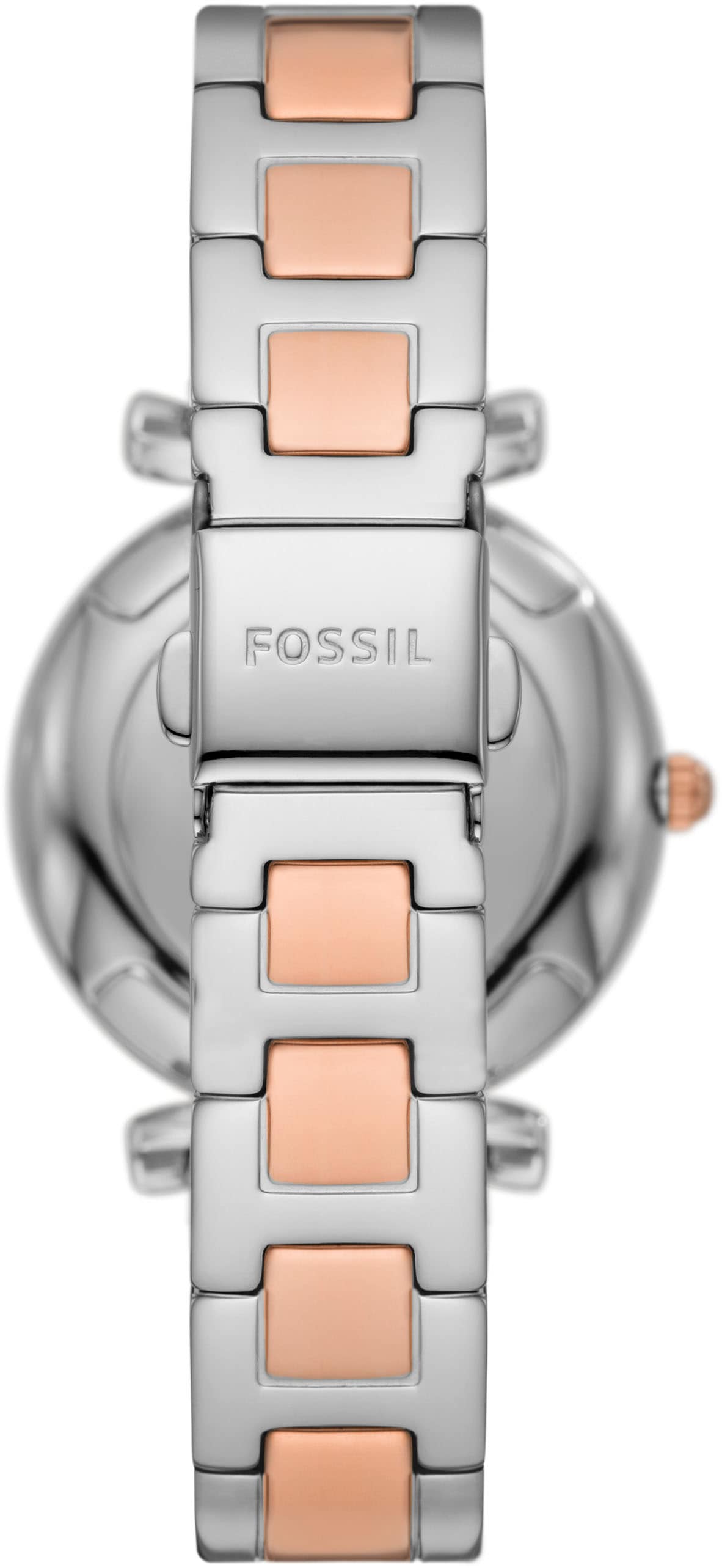 Fossil Quarzuhr »CARLIE, ES5156«, Armbanduhr, Damenuhr, Datum, analog