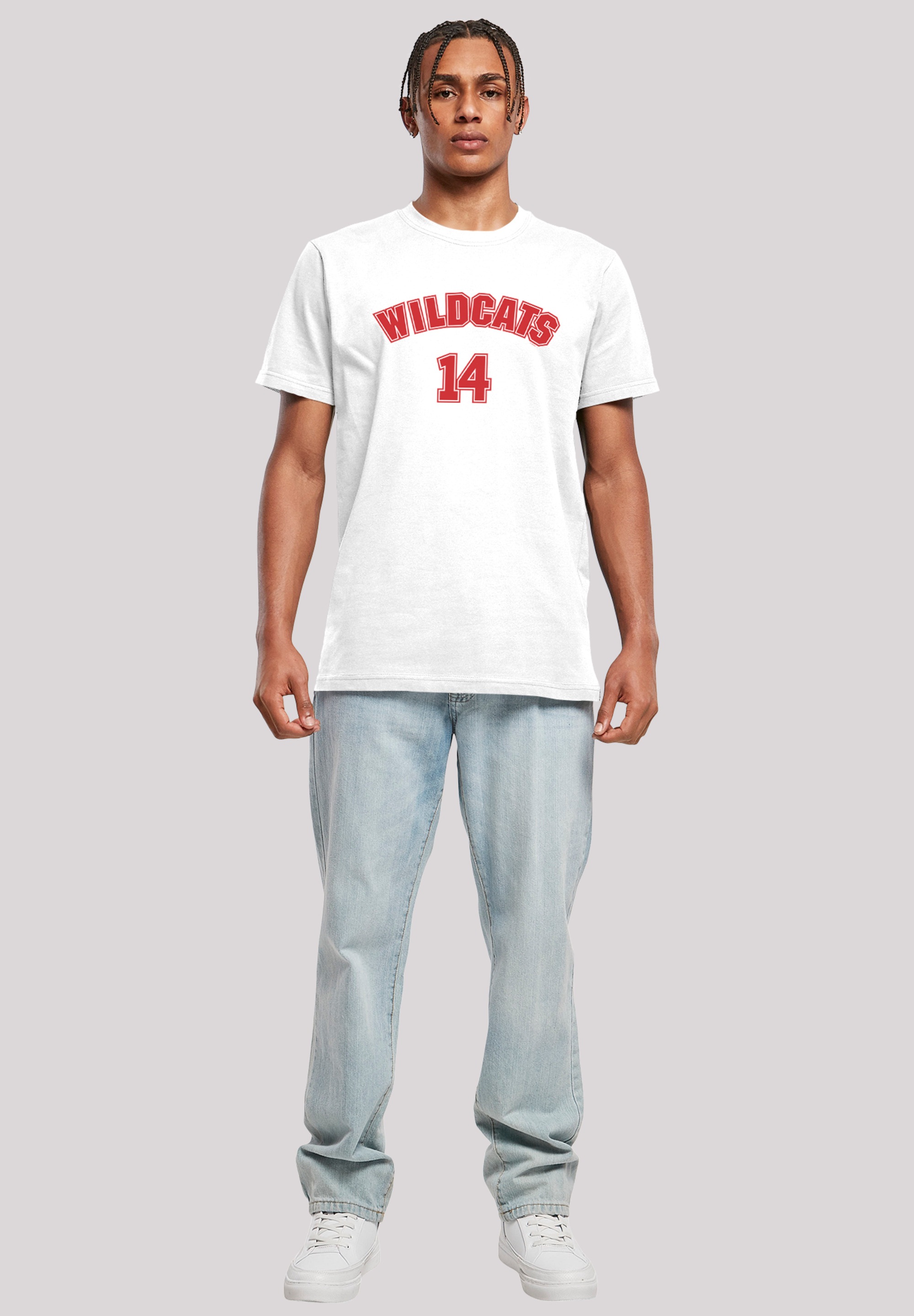 F4NT4STIC T-Shirt »Disney High School Musical The Musical Wildcats 14«, Print