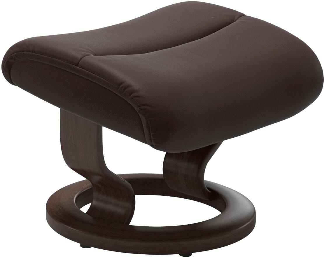 Thumbnail - Stressless "View" Set, Relaxsessel mit Hocker, mit Classic Base, Größe M,Gestell Wenge