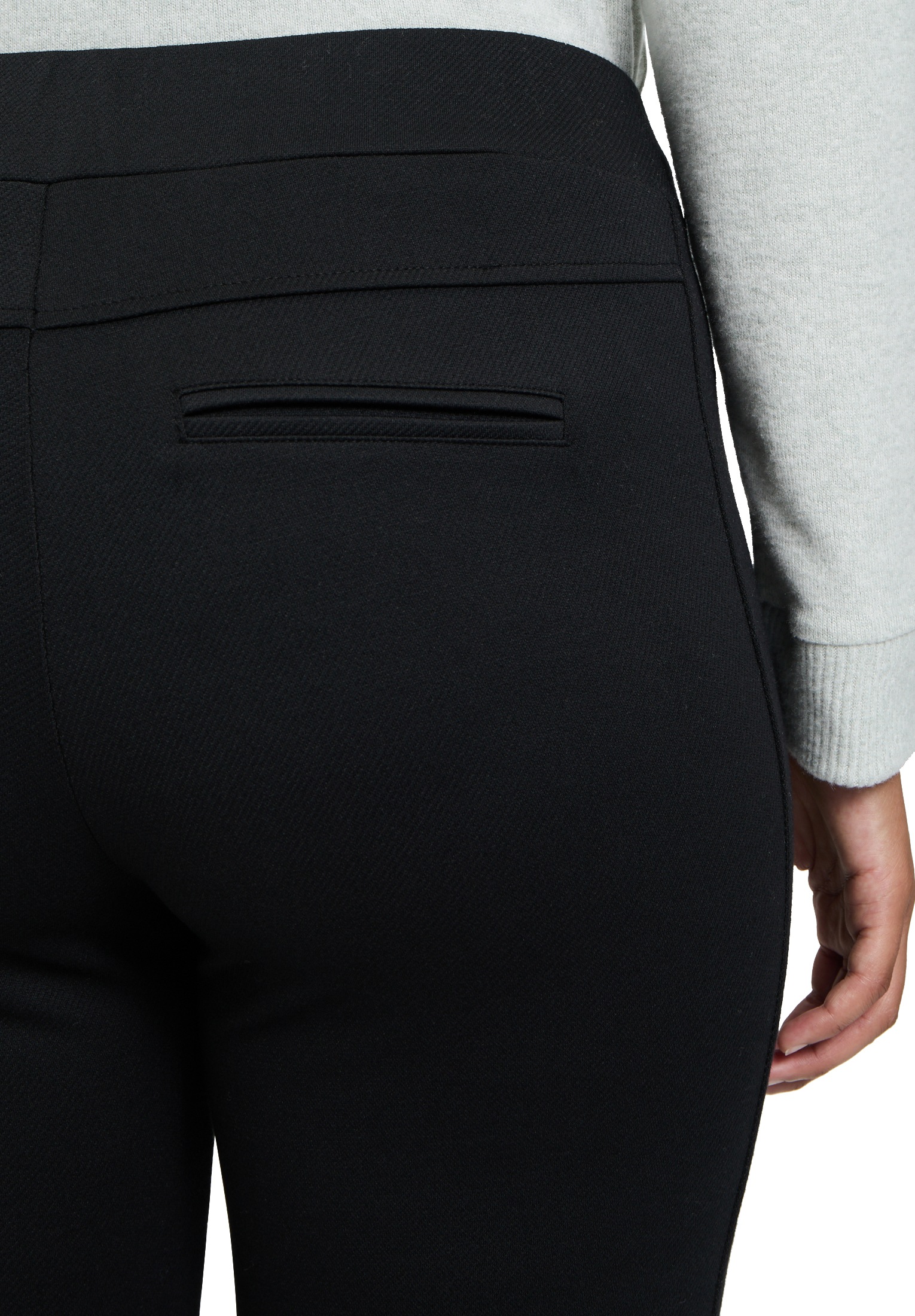 Cartoon Stoffhose »Cartoon Damen Casual-Hose mit Reißverschlusstaschen«, Material
