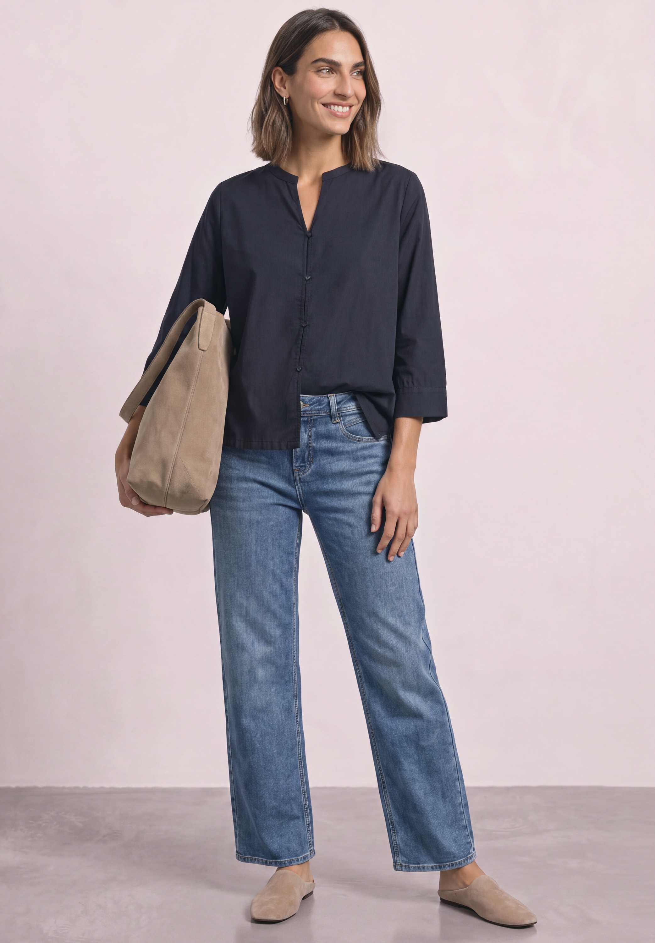 STREET ONE Shirtbluse aus softer Viskose