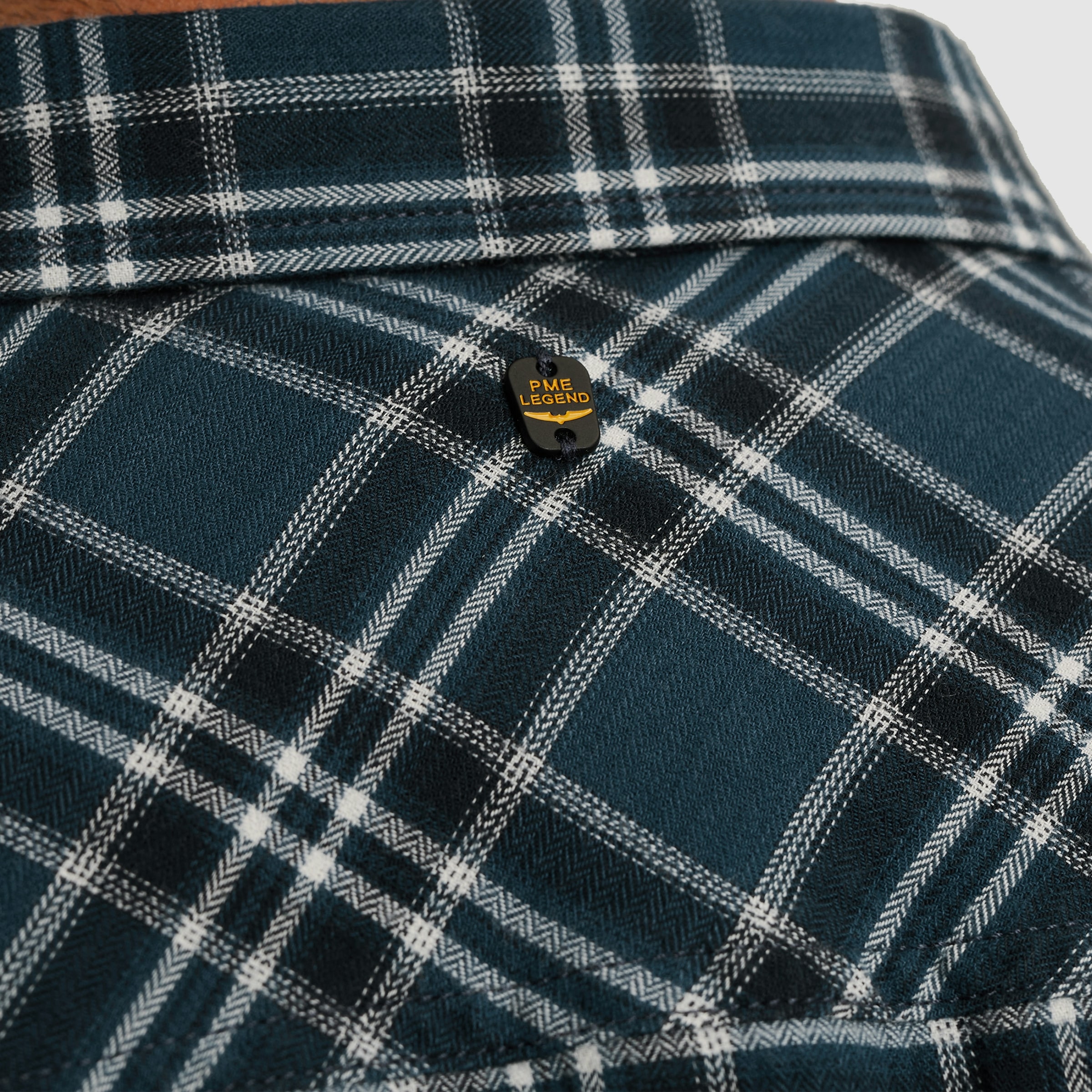 PME LEGEND Karohemd mit Knopfleiste