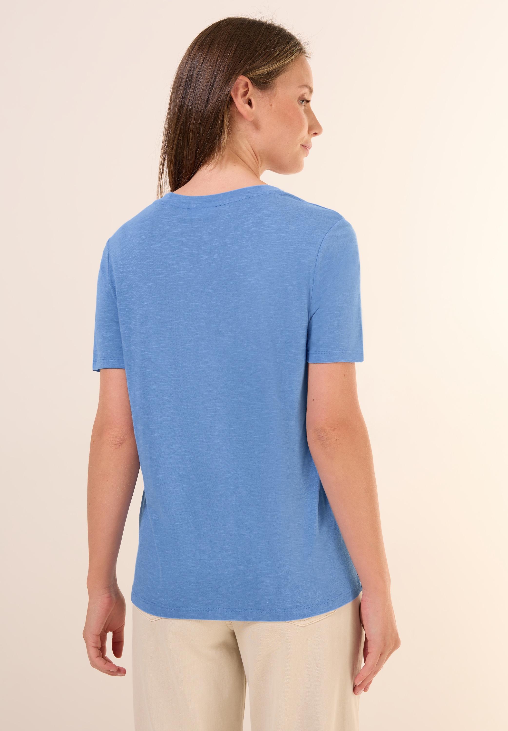 Cecil T-Shirt, mit V-Ausschnitt