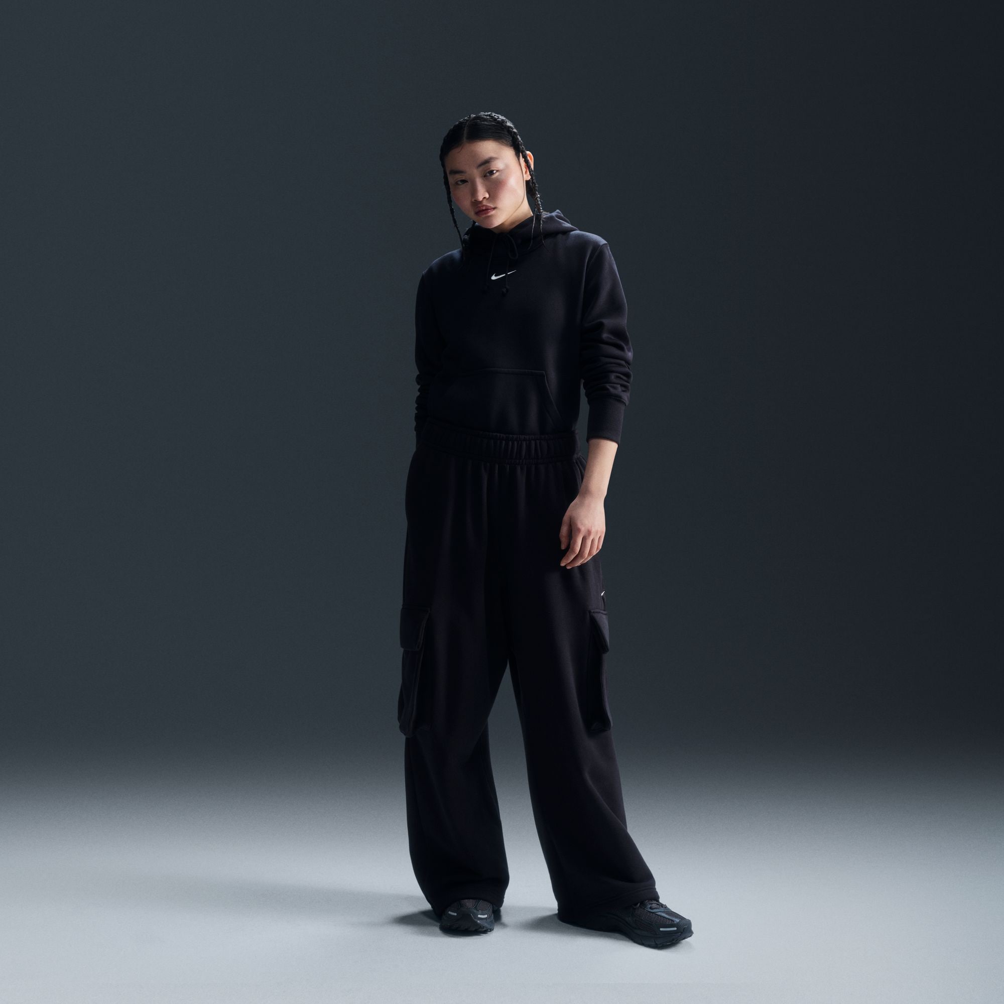 Nike Sportswear Hoodie "W NSW PHNX FLC STD PO HOODIE" günstig online kaufen