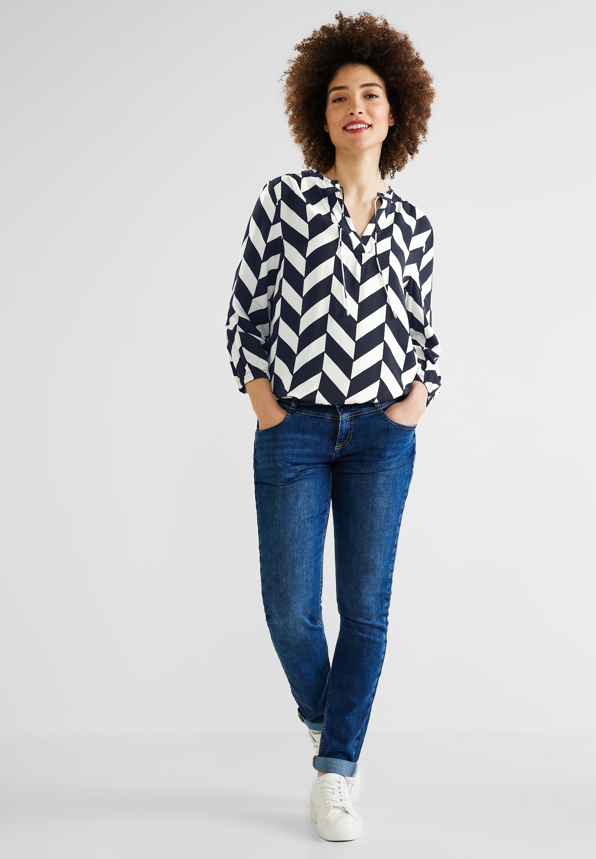 STREET ONE Hemdbluse, im Tunika-Style