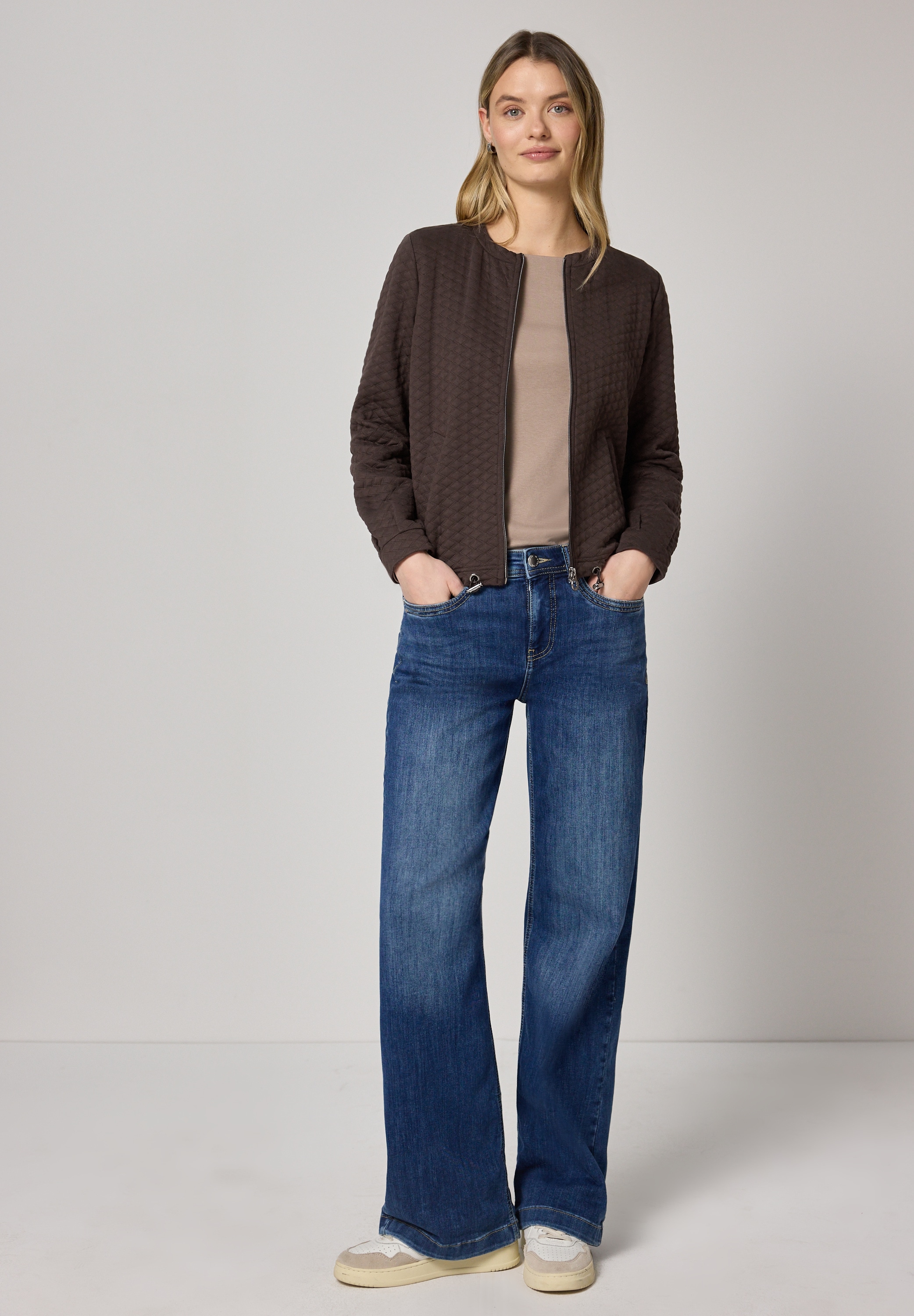STREET ONE Cardigan mit Struktur