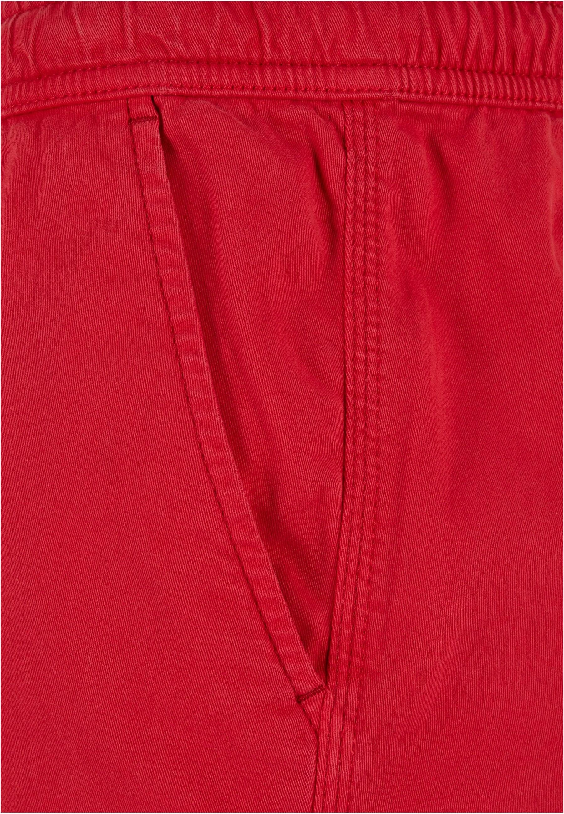 URBAN CLASSICS Stoffhose »Urban Classics Herren Stretch Twill Joggshorts«, (1 tlg.)