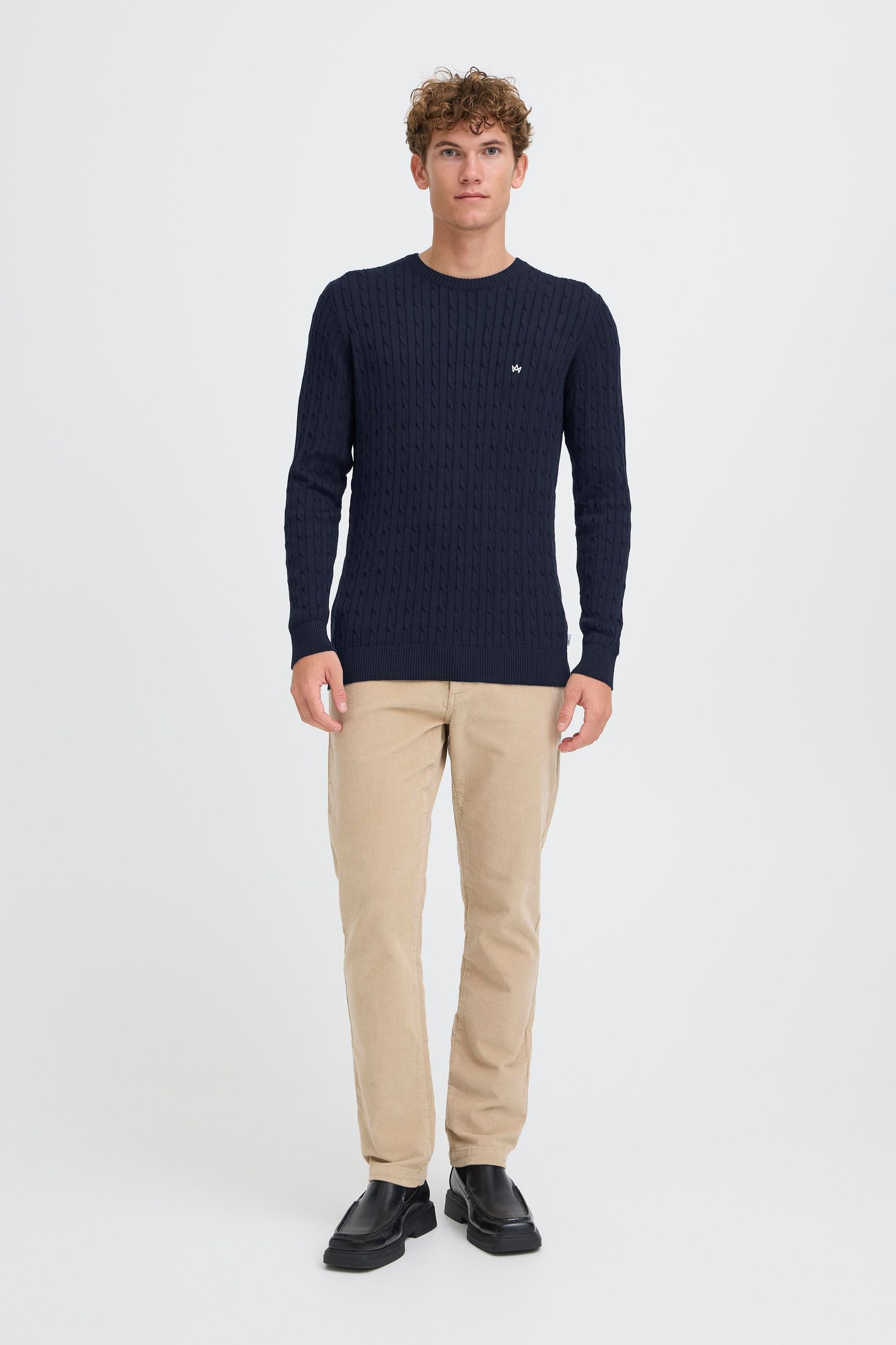 Kronstadt Strickfleece-Pullover "Strickpullover KSCall" günstig online kaufen