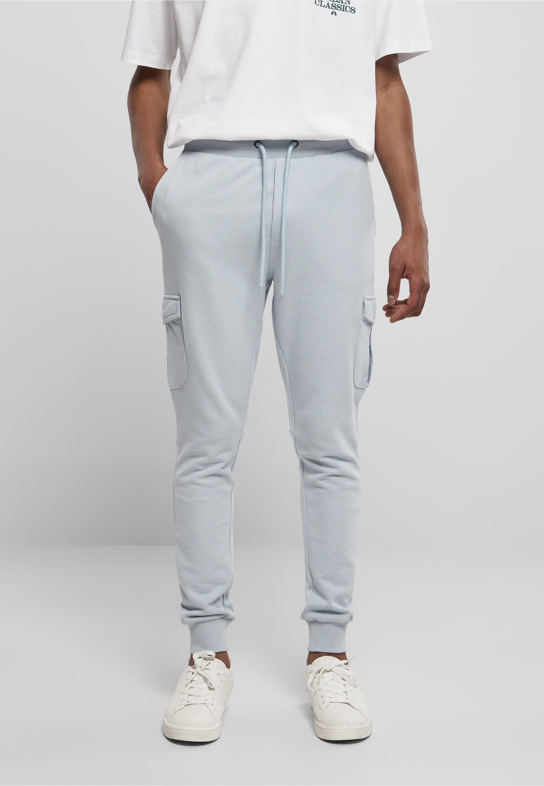 URBAN CLASSICS Cargohose »Urban Classics Herren Fitted Cargo Sweatpants«