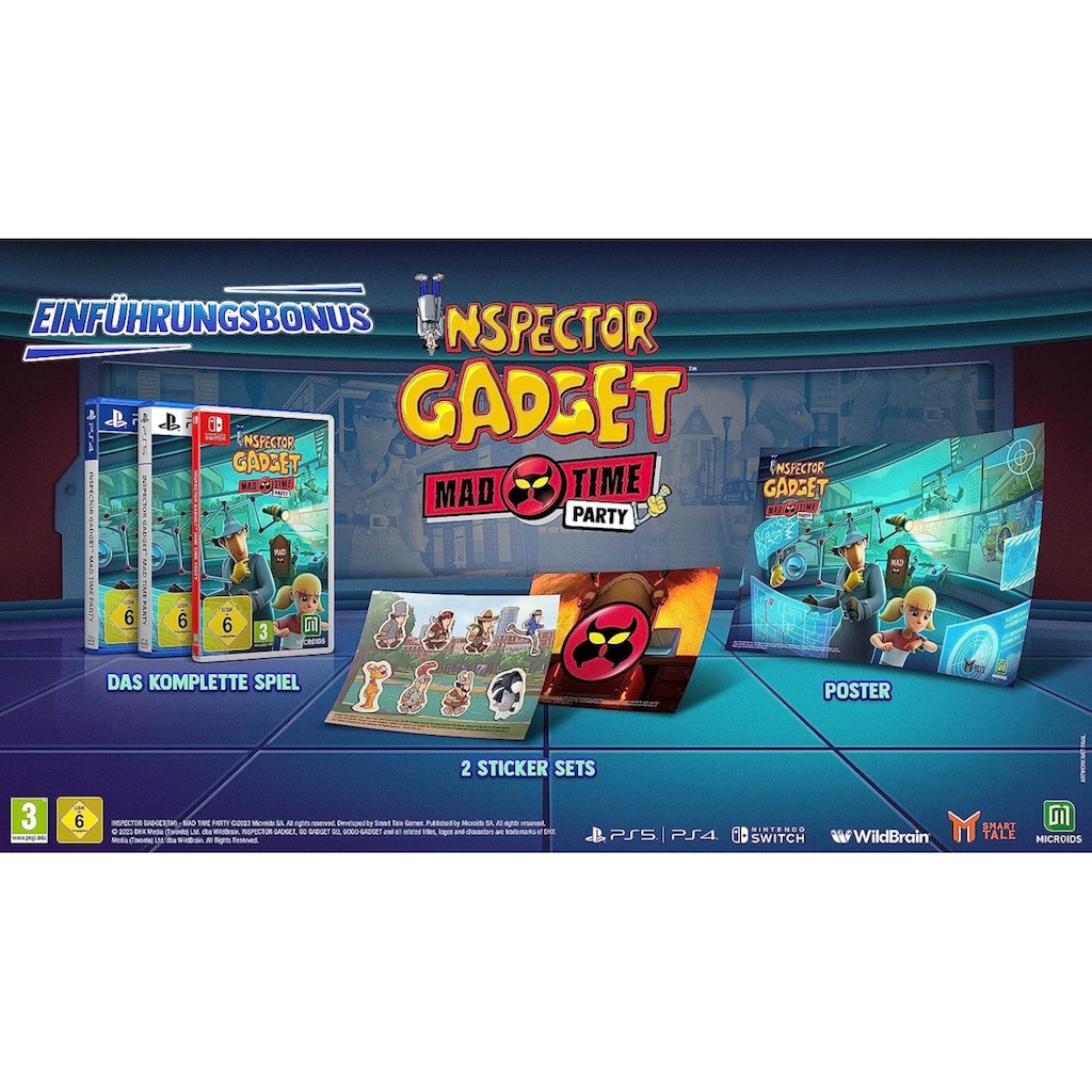 Astragon Spielesoftware »Inspector Gadget - Mad Time Party«, PlayStation 5